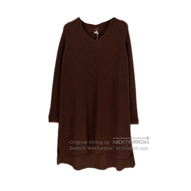Hermes Hermes Brown Vertical Stripe Wool Dress Size XS / US 0-2 / IT 36-38 - 1 Thumbnail