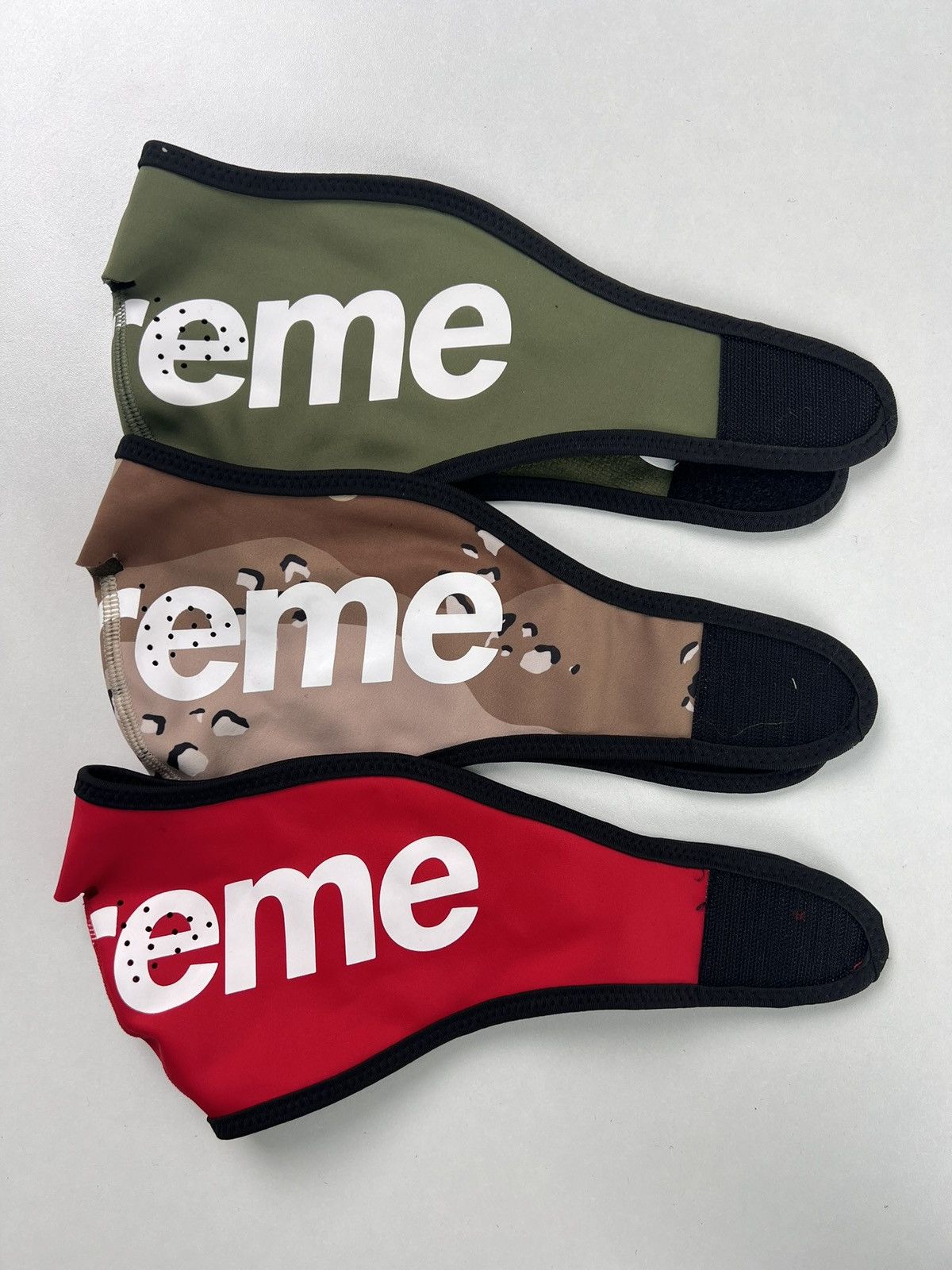 image of Supreme Winstopper Mask in Camo, Men's