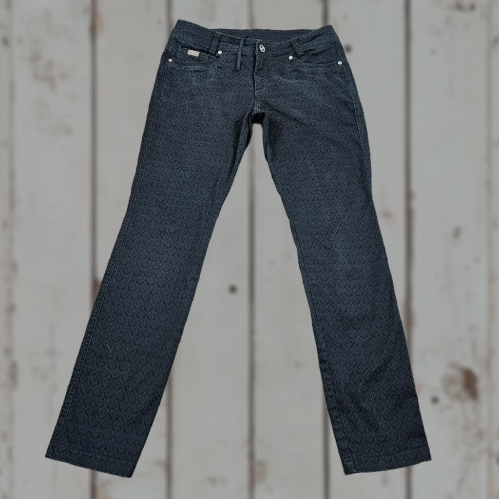 Kuhl Women's Pants 6 Short Black Chino Low Rise Stretch Cotton Microfiber 28x30