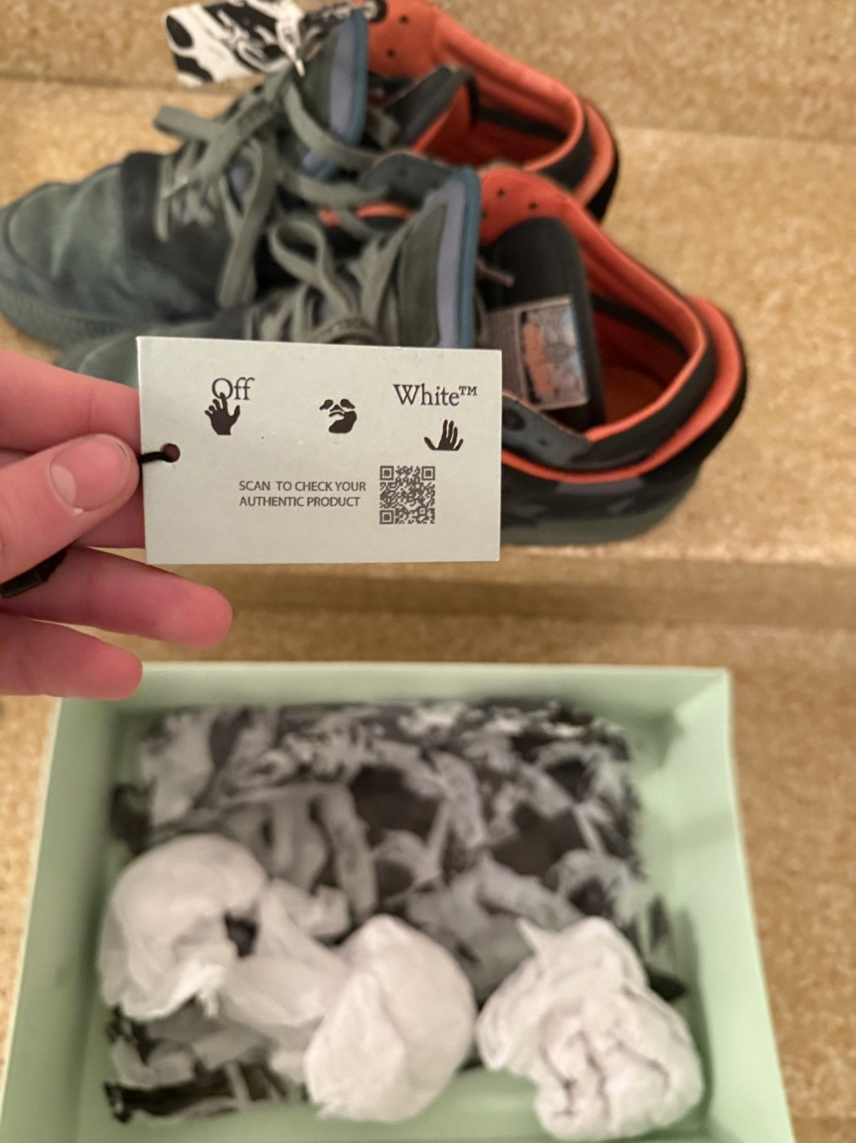 Off-White off white low court Size US 10 / EU 43 - 6 Thumbnail