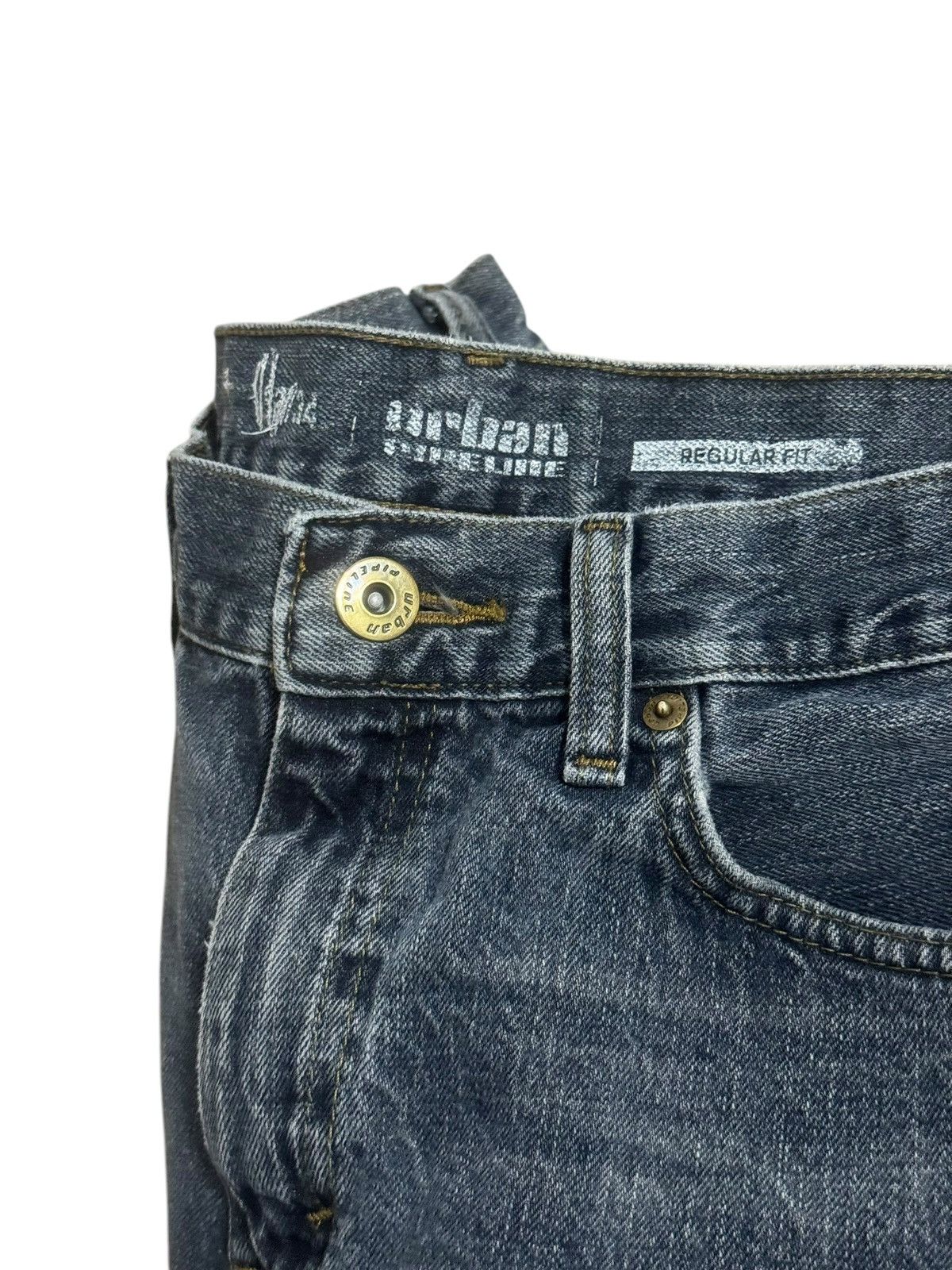 Urban Pipeline × Vintage Custom Wide Leg Flared Denim Size US 32 / EU 48 - 8 Thumbnail