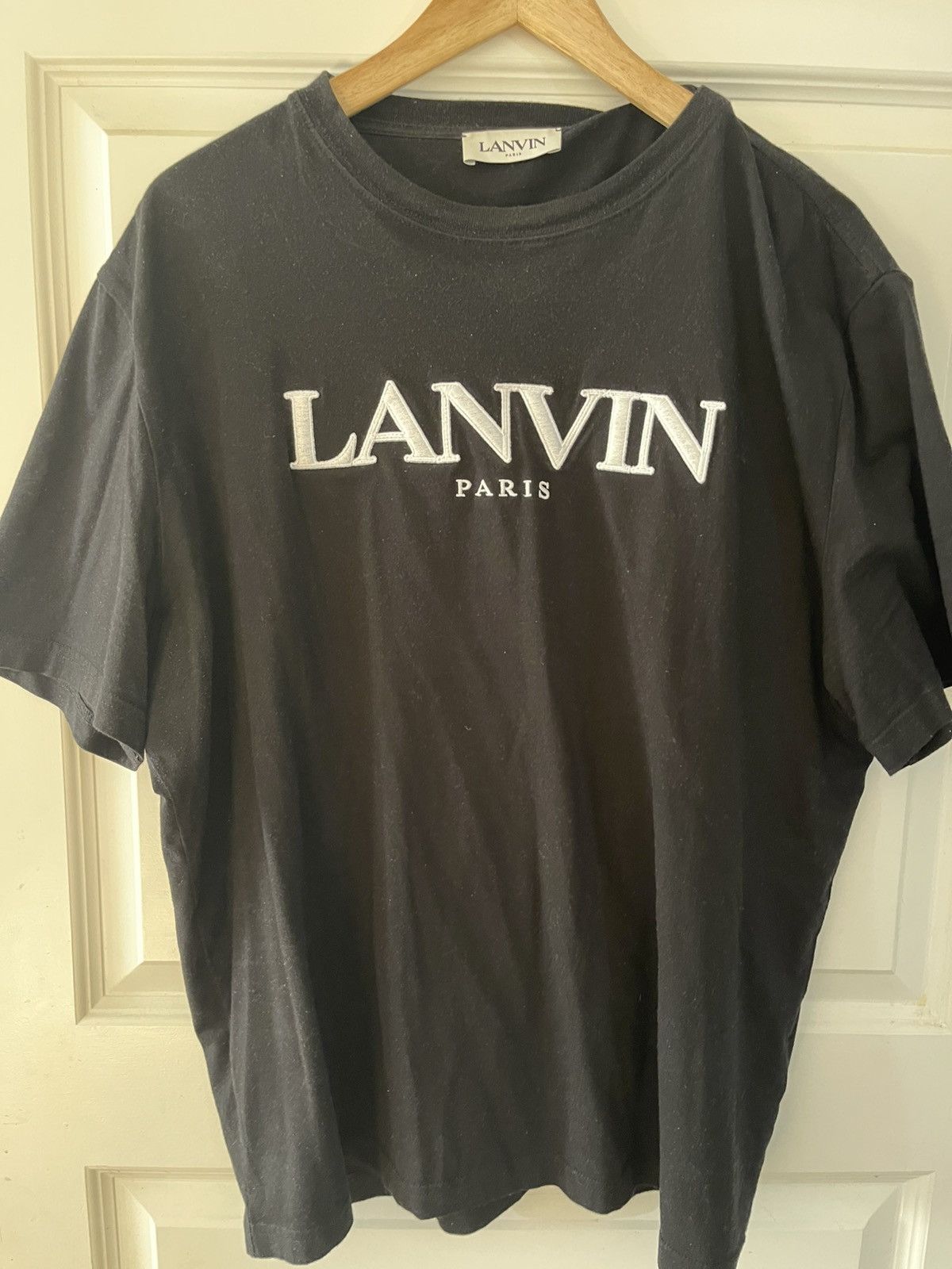 Lanvin Lanvin Logo T Shirt Size US XL / EU 56 / 4 - 1 Thumbnail