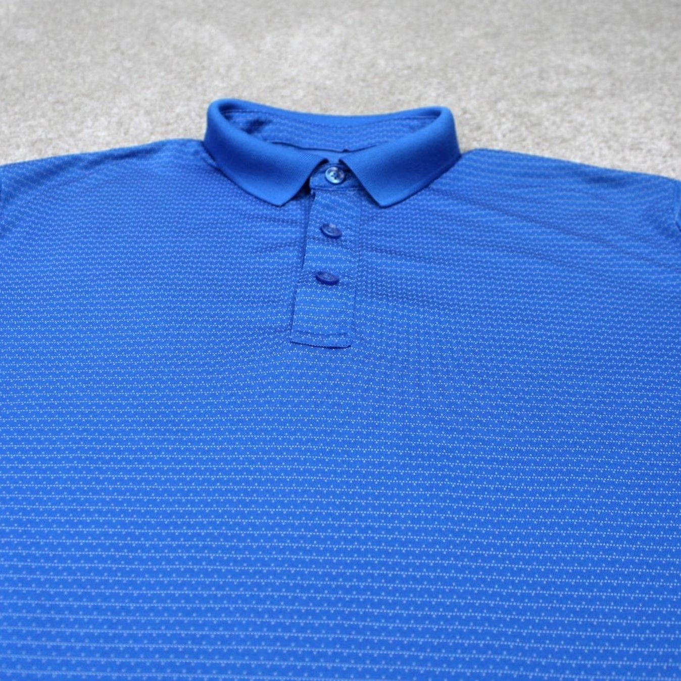 Callaway Callaway Opti-Dri Polo Shirt Mens Medium Blue Golf Polyester Short Sleeve Size US M / EU 48-50 / 2 - 4 Thumbnail