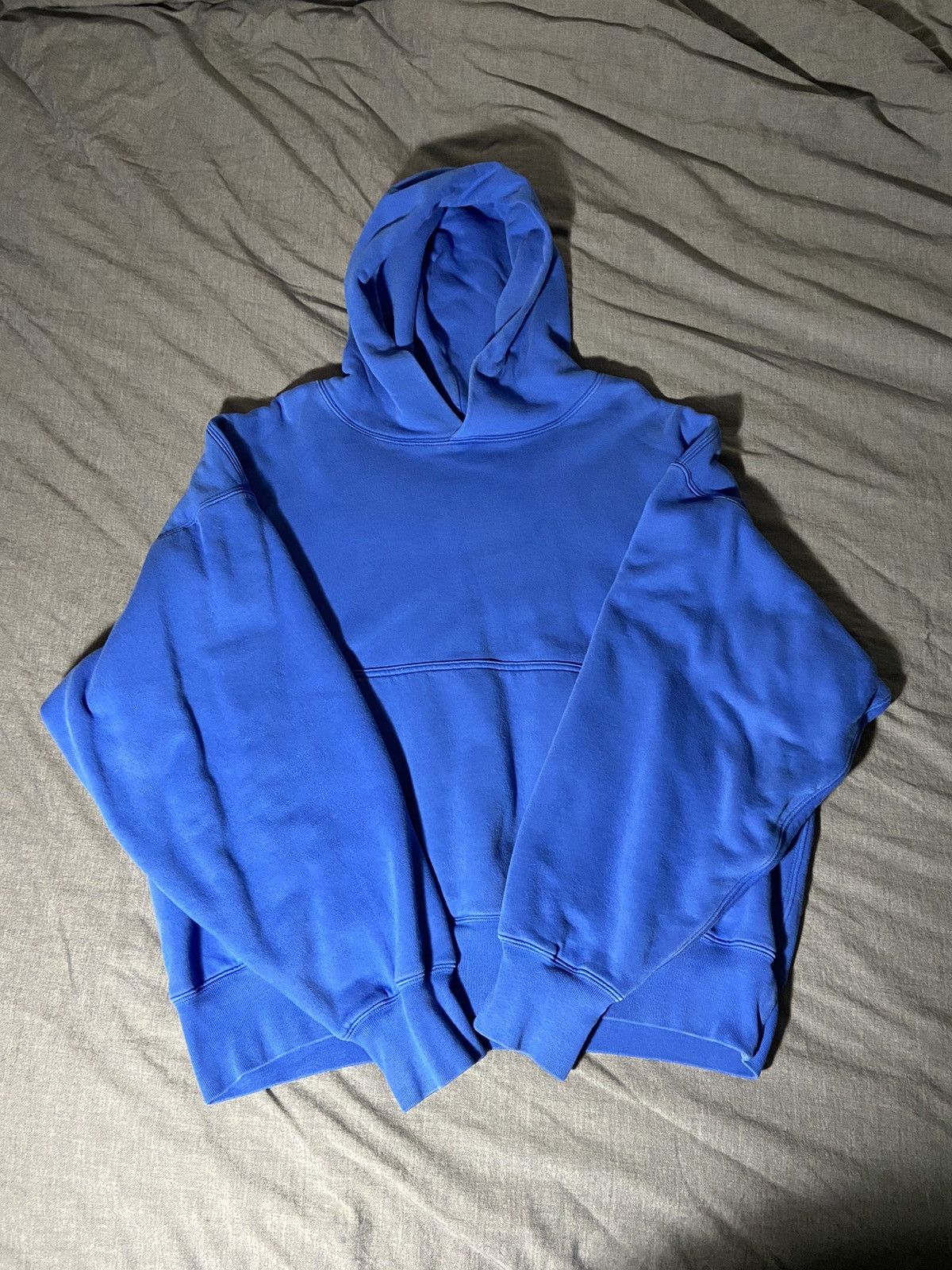 image of Yzy Gap Hoodie Blue, Men's (Size XL)