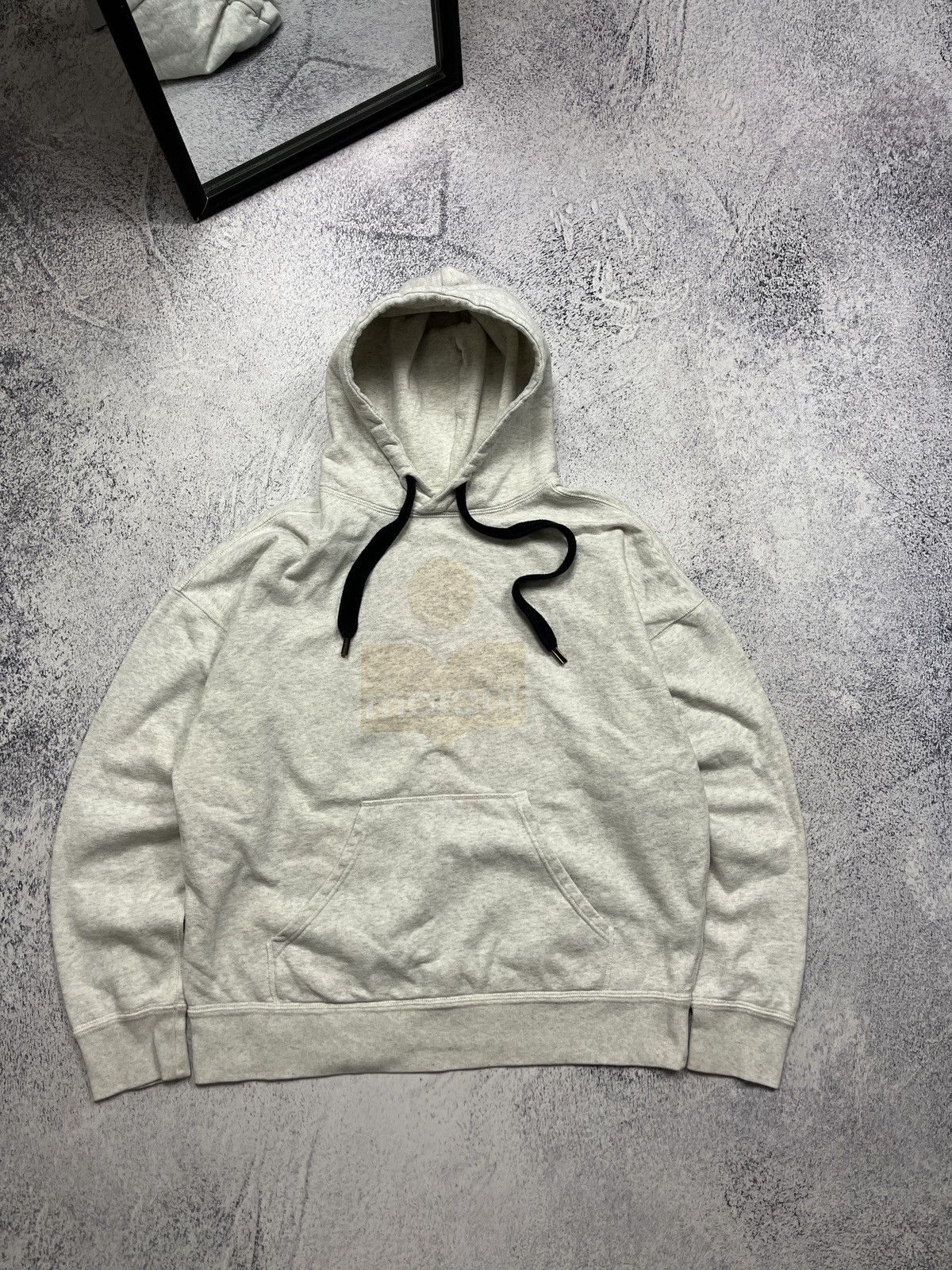 Isabel Marant Isabel Marant Big Logo Hoodie Boxy Hype Streetwear Size US M / EU 48-50 / 2 - 1 Thumbnail