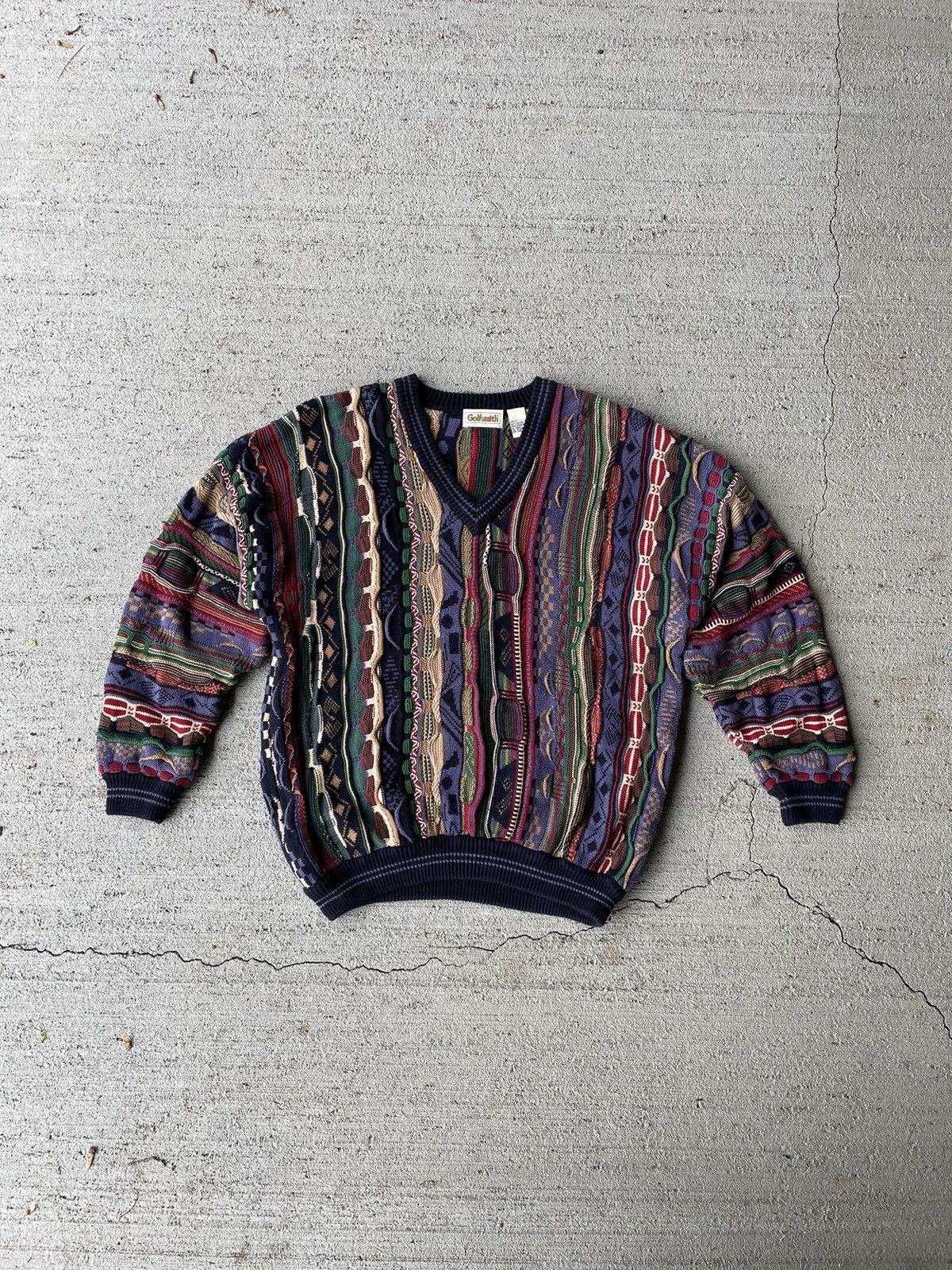 Coogi × Vintage Vintage Coogi Style Golfsmith Sweater Size US L / EU 52-54 / 3 - 1 Thumbnail