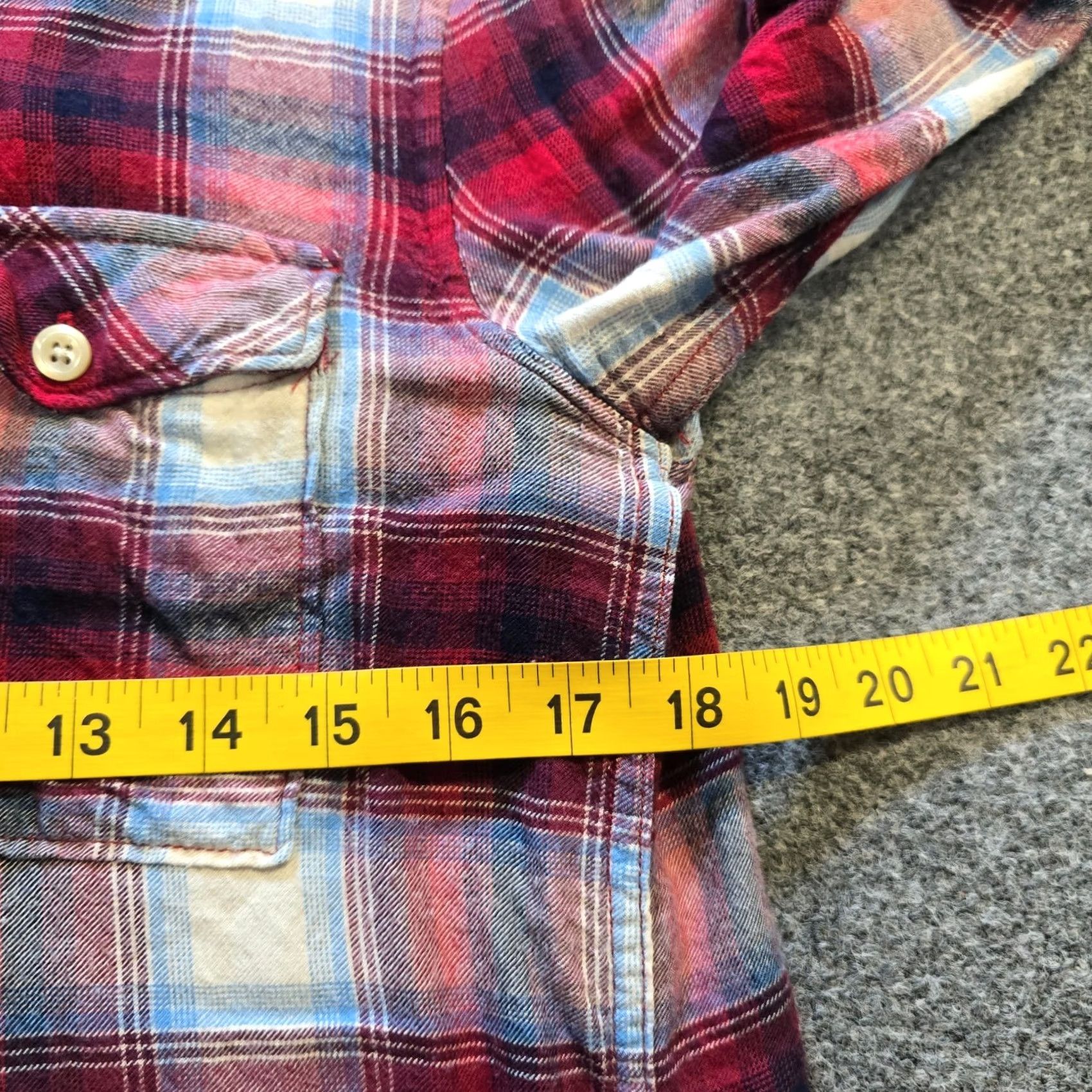 Gap Gap Top Womens Size Small Red Plaid Flannel Pendleton Button Up Casual Outdoors Shirt Size S / US 4 / IT 40 - 6 Thumbnail