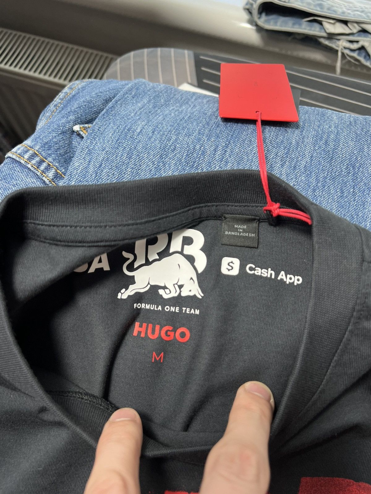 Hugo HUGO Red Bull Racing F1 Oversized T-Shirt Visa Cash App Size US M / EU 48-50 / 2 - 12 Thumbnail