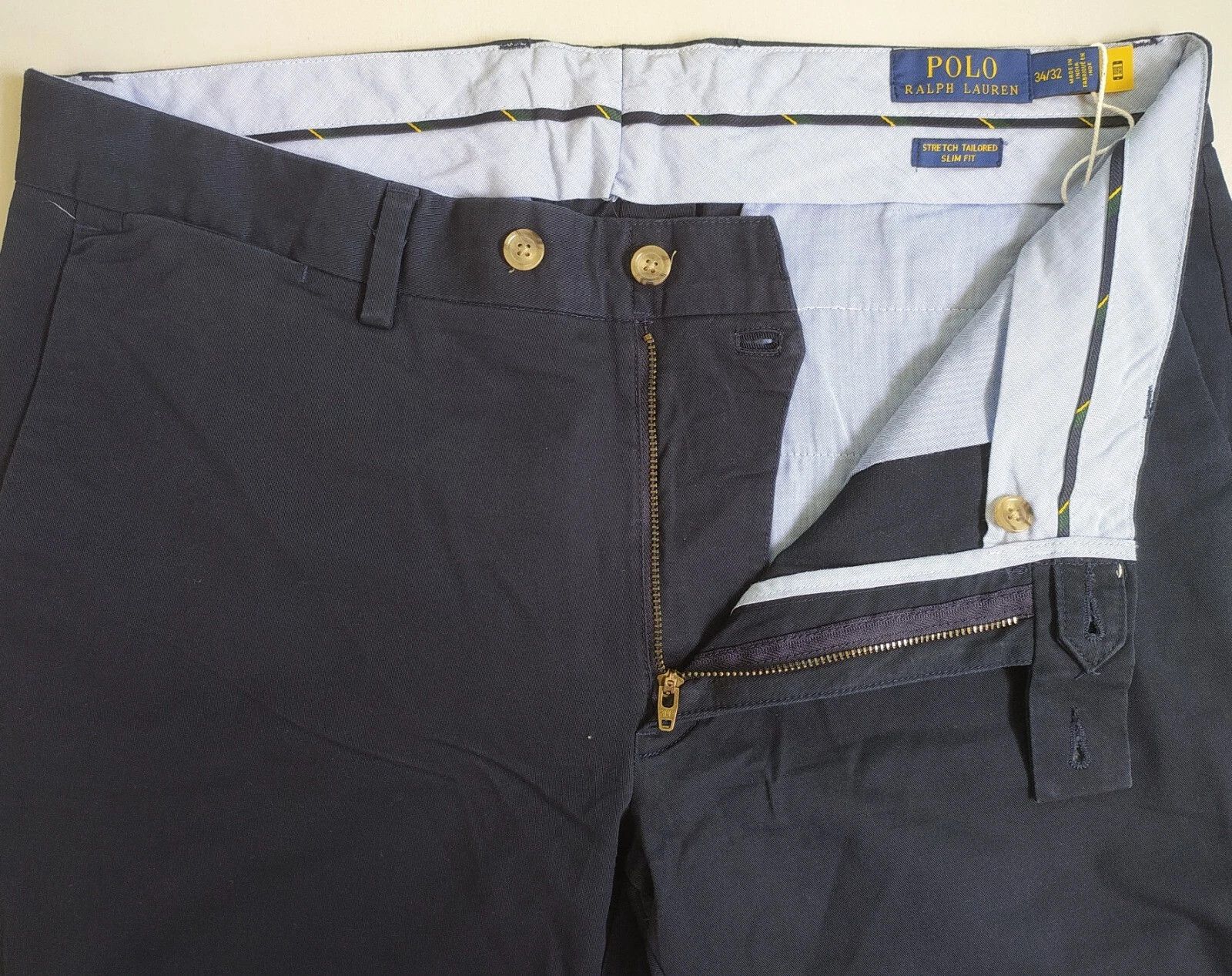 Polo Ralph Lauren Polo Ralph Lauren Stretch Slim Fit Chino Trouser FTP 0103 Size US 34 / EU 50 - 4 Thumbnail