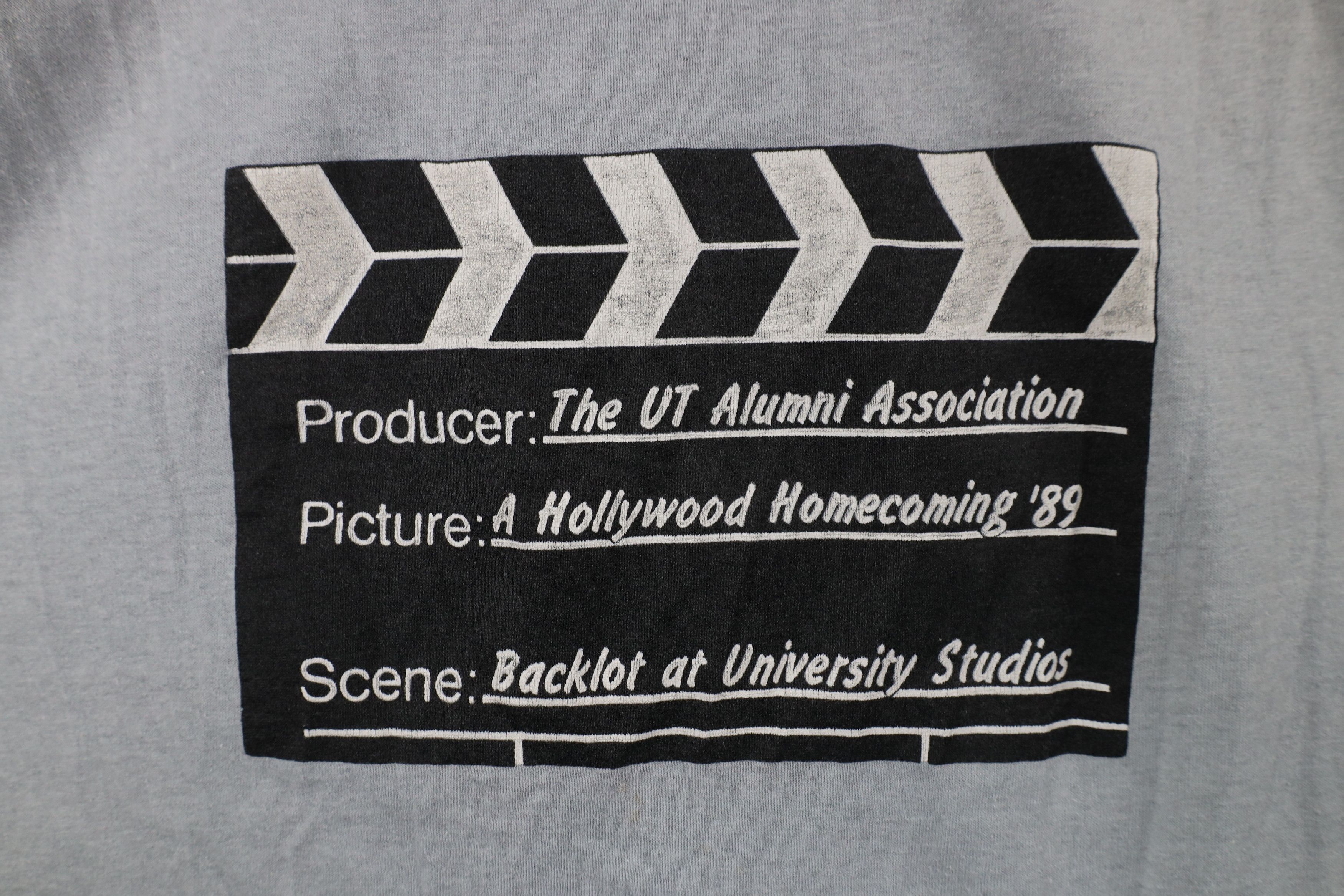 Vintage Vintage 80s Homecoming University of Short Sleeve T-Shirt Size US XL / EU 56 / 4 - 4 Thumbnail