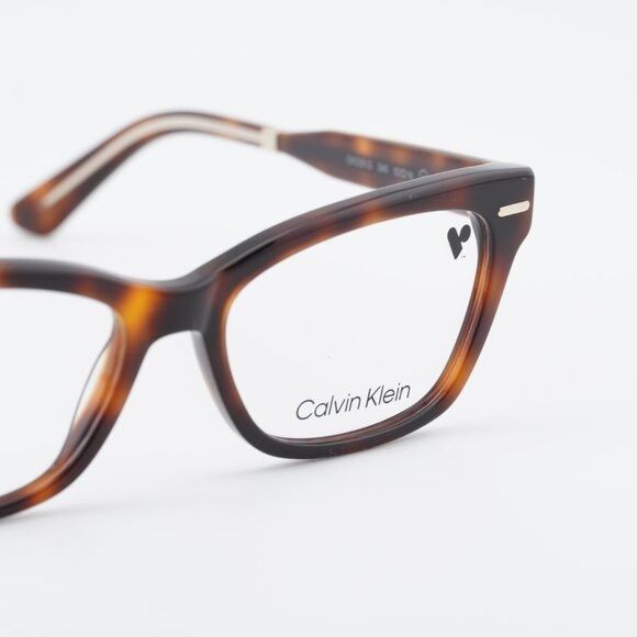 Calvin Klein Calvin Klein CK23512 240 Eyeglasses Havana 52mm Cat Eye Fram Size ONE SIZE - 7 Thumbnail