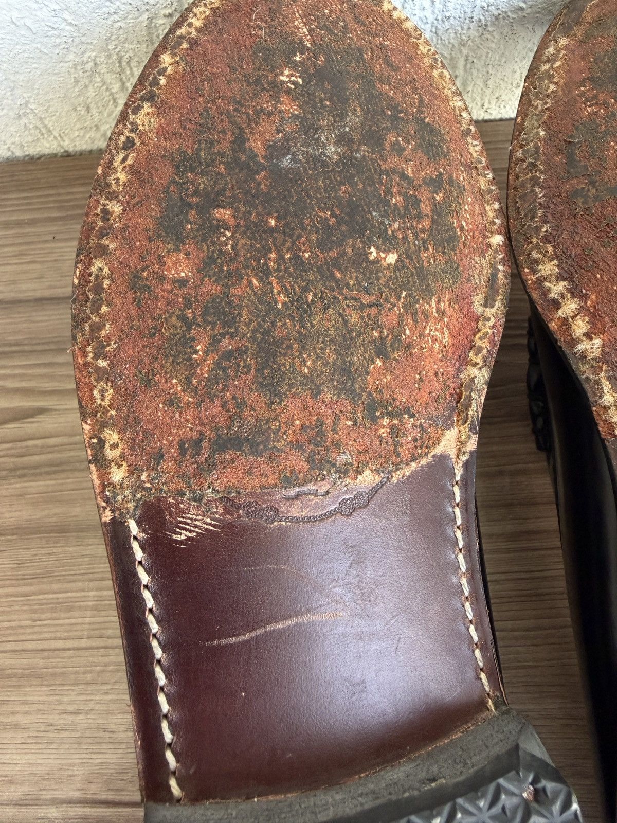 Prada Brushed leather penny loafers Size US 9.5 / EU 42-43 - 16 Thumbnail