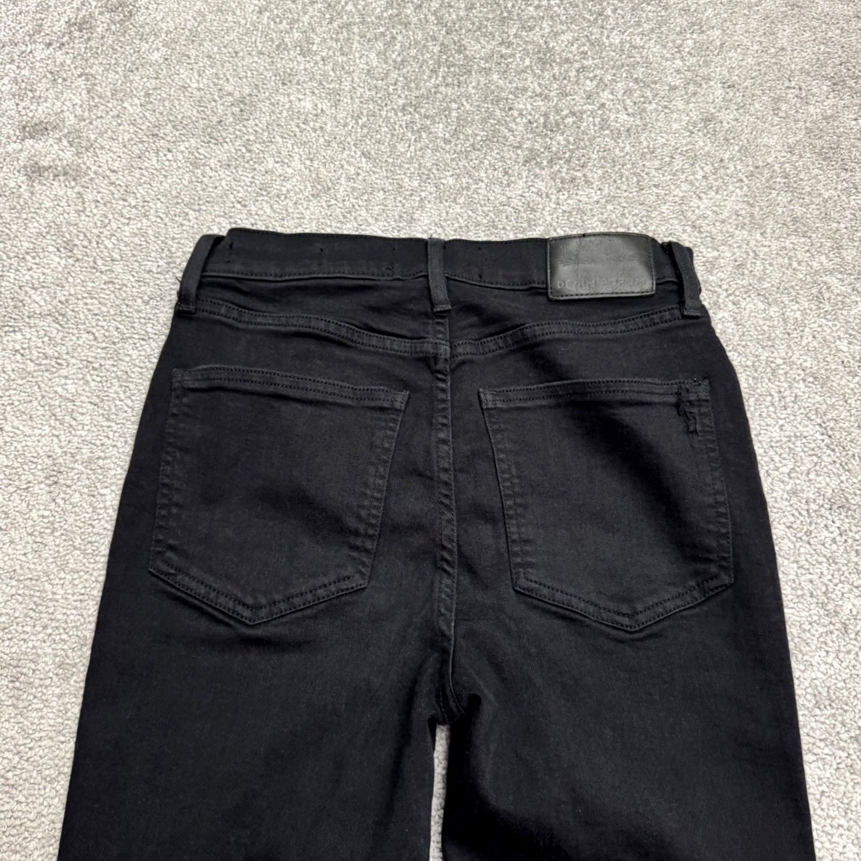 Aritzia Denim Forum The Lola High Rise Skinny Jeans Women 27 Black Stretch Size 27" / US 4 / IT 40 - 5 Thumbnail
