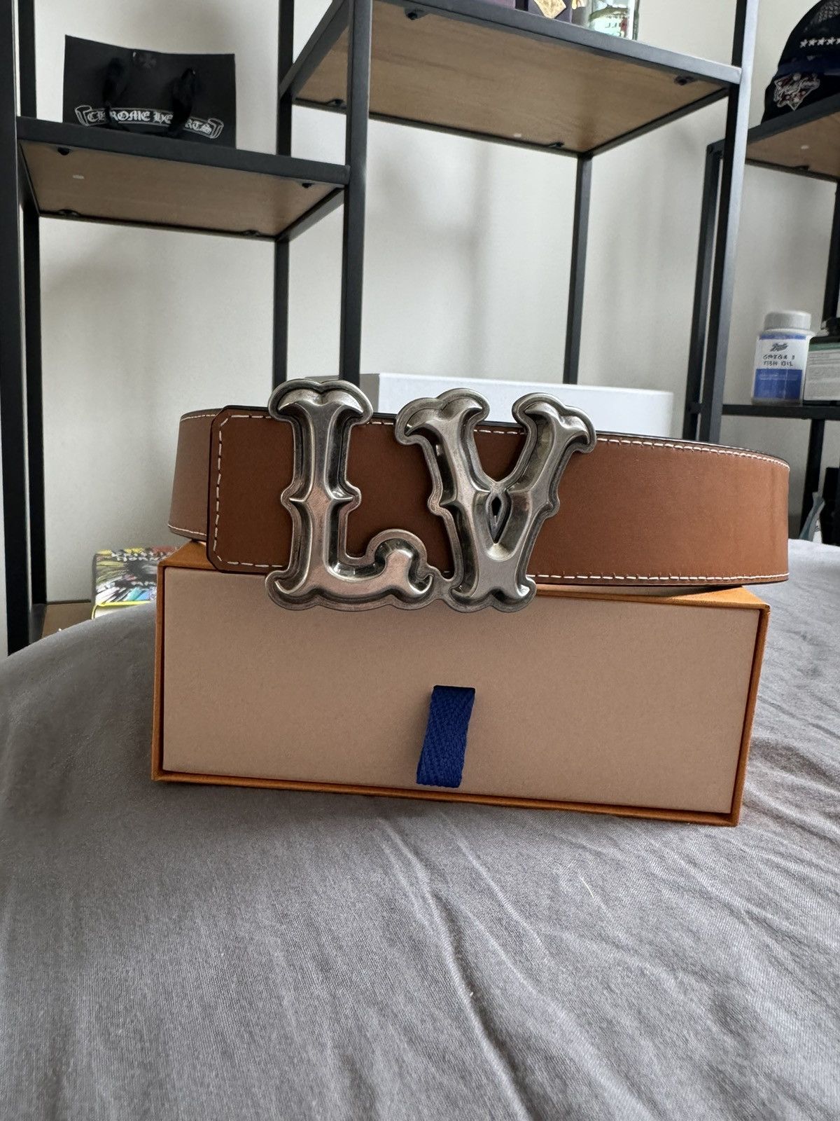 Louis Vuitton Louis Vuitton LV Ranch Belt Size 44 - 2 Thumbnail