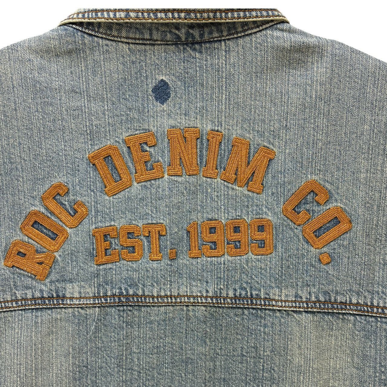 Rocawear Vintage Y2K Rocawear Men's Blue 3XL Denim Jean Jacket Size US XXL / EU 58 / 5 - 9 Thumbnail