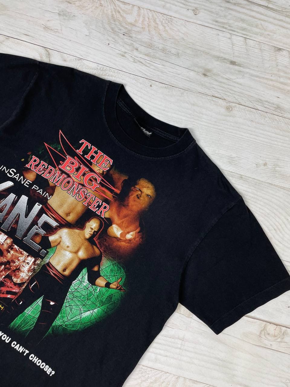 Vintage Vintage Kane The Big Redmonster T-Shirt Wrestling 2000s WWE Size US M / EU 48-50 / 2 - 5 Thumbnail