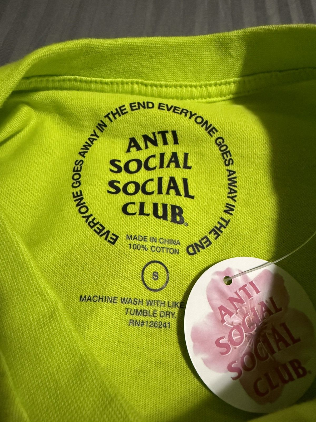 Anti Social Social Club Long sleeve ASSC Shirt reflective Size US S / EU 44-46 / 1 - 4 Thumbnail