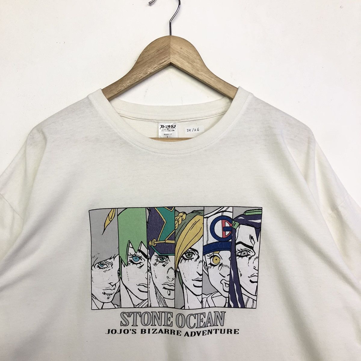 Anime × Japanese Brand Jojo Bizzare Adventure Stone Ocean Anime Photo Tee Tshirt Size US L / EU 52-54 / 3 - 2 Thumbnail