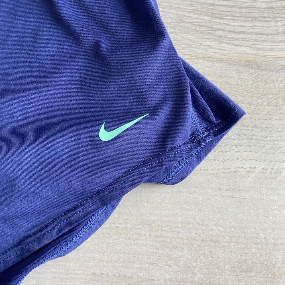 Nike Nike Women's Active Racerback Tank Top - Dark Purple/Green Size S / US 4 / IT 40 - 2 Thumbnail