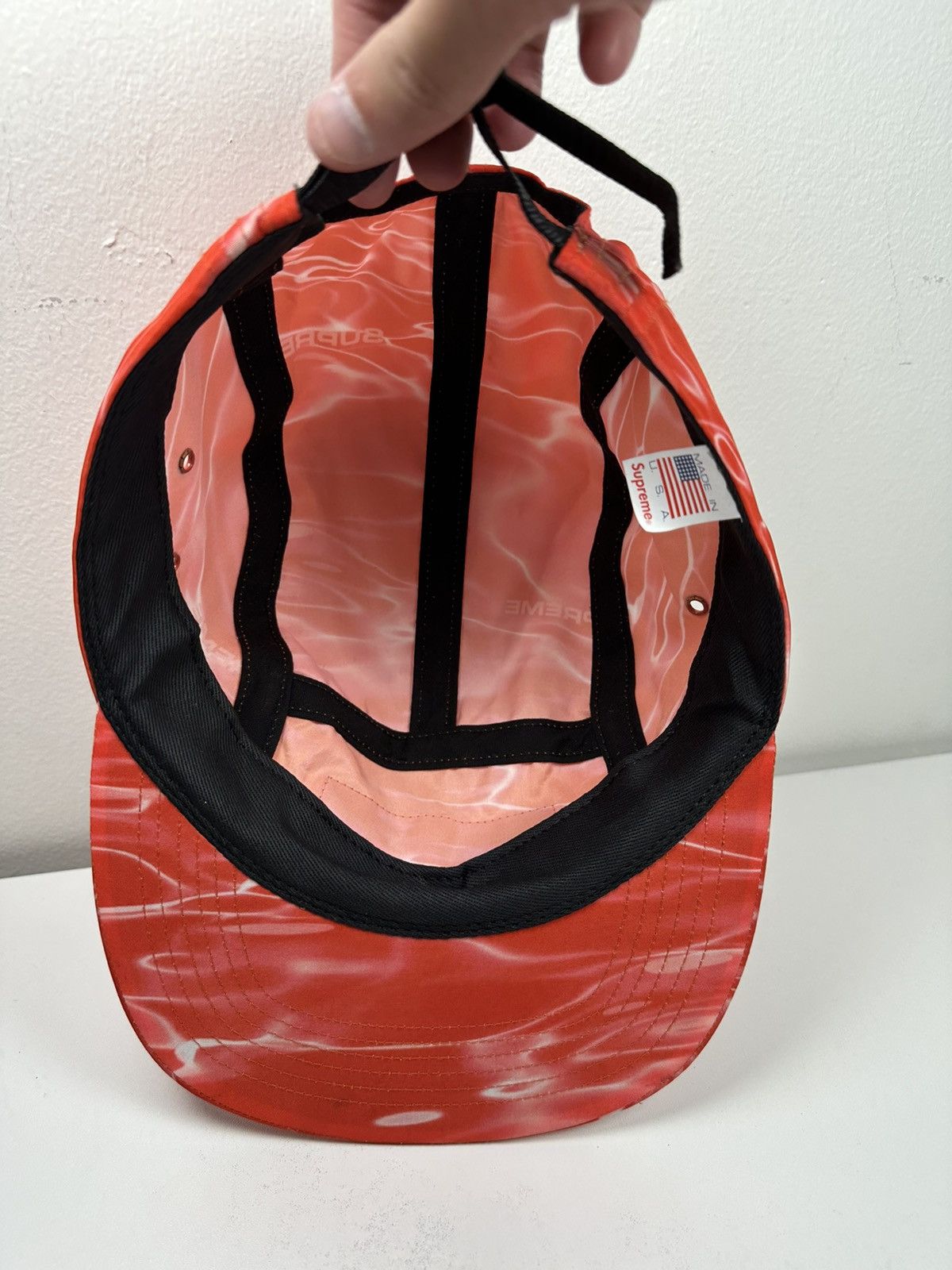 Supreme Supreme Ripple Camp Cap Hat Size ONE SIZE - 6 Thumbnail