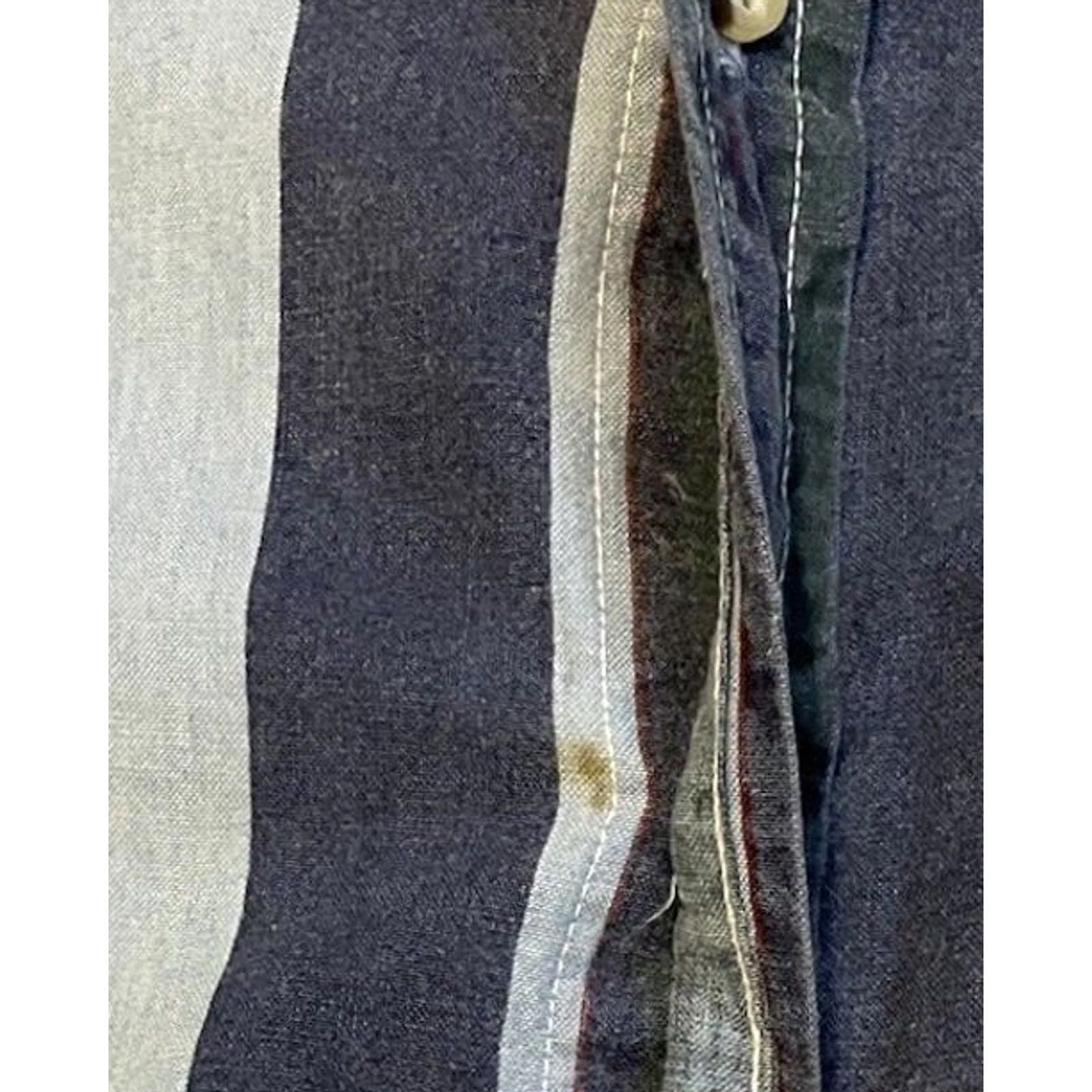 Gotcha VINTAGE 90s Striped Faded Button-Up Shirt Blue L Surf Skate Beach Grunge AOP Vaporwave Gotcha OP Mens Size US L / EU 52-54 / 3 - 4 Thumbnail