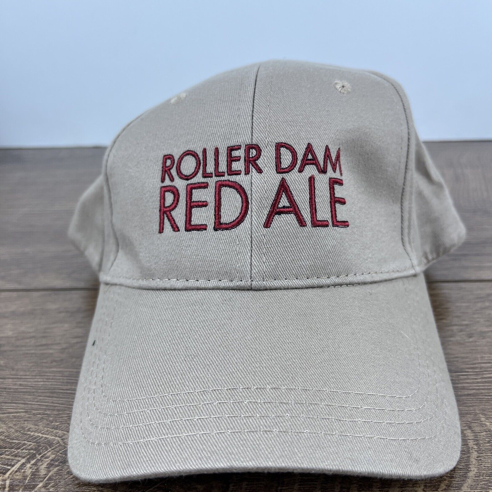 Other Roller Dam Red Ale Hat Tan Brown Hat Adjustable Adult Roller Size ONE SIZE - 2 Thumbnail