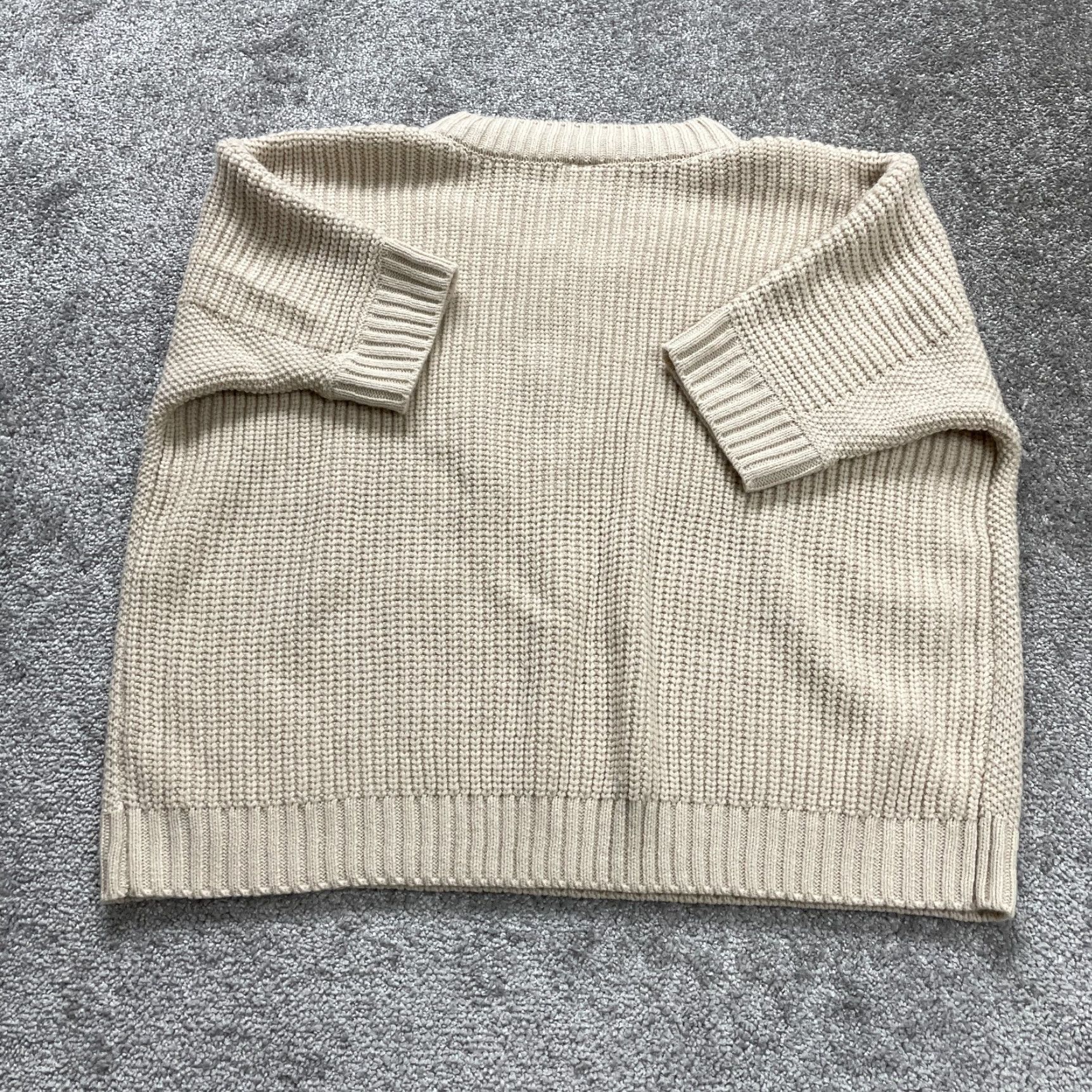 Blair VINTAGE Blair Waffle Knit Sweater Pullover Women's XL Short Sleeve Brown Casual Fall Summer Winter Size XL / US 12-14 / IT 48-50 - 2 Thumbnail