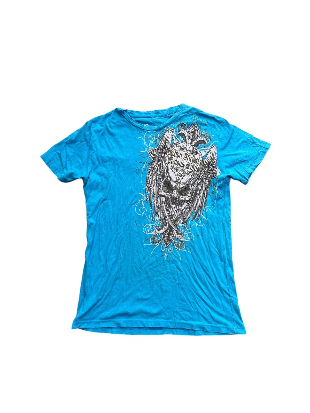 VINTAGE AFFLICATION SKULL TEE