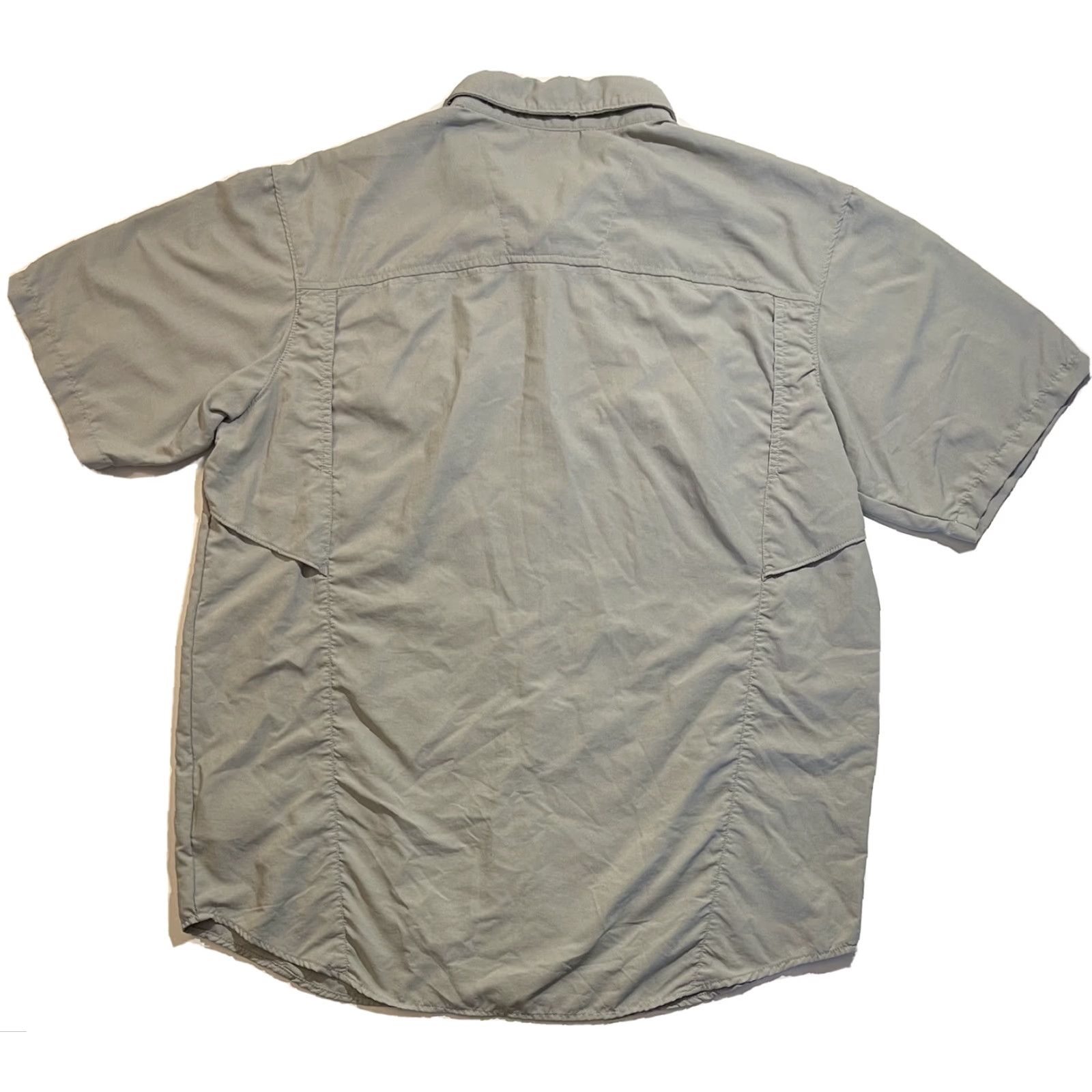 Vintage Columbia PFG Shirt Button Down Short Sleeve Gray - Mens Size L Outdoor Fishing Breathable Pockets Size US L / EU 52-54 / 3 - 4 Thumbnail