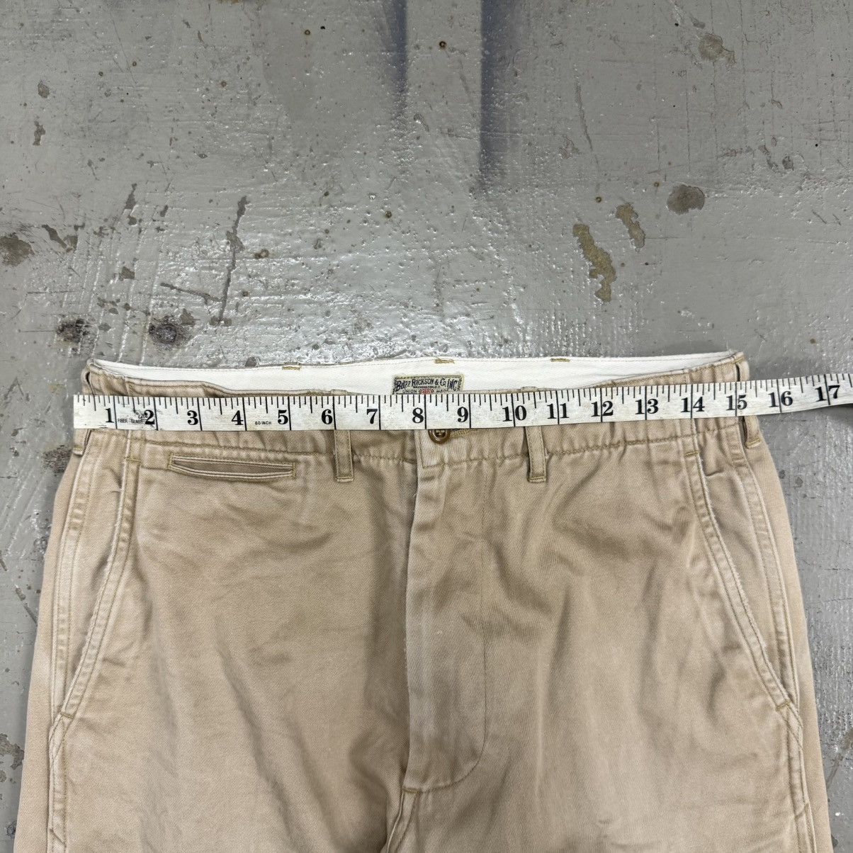Buzz Rickson's Buzz Rickson Chinos Riders Pants Size US 31 - 8 Thumbnail