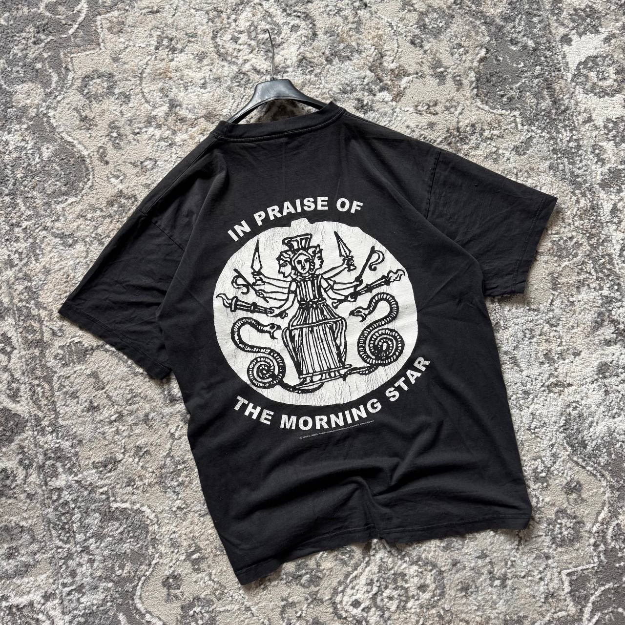 Band Tees Entombed Death Metal Morning Star Goth Washed Band Shirt Size US XL / EU 56 / 4 - 3 Thumbnail