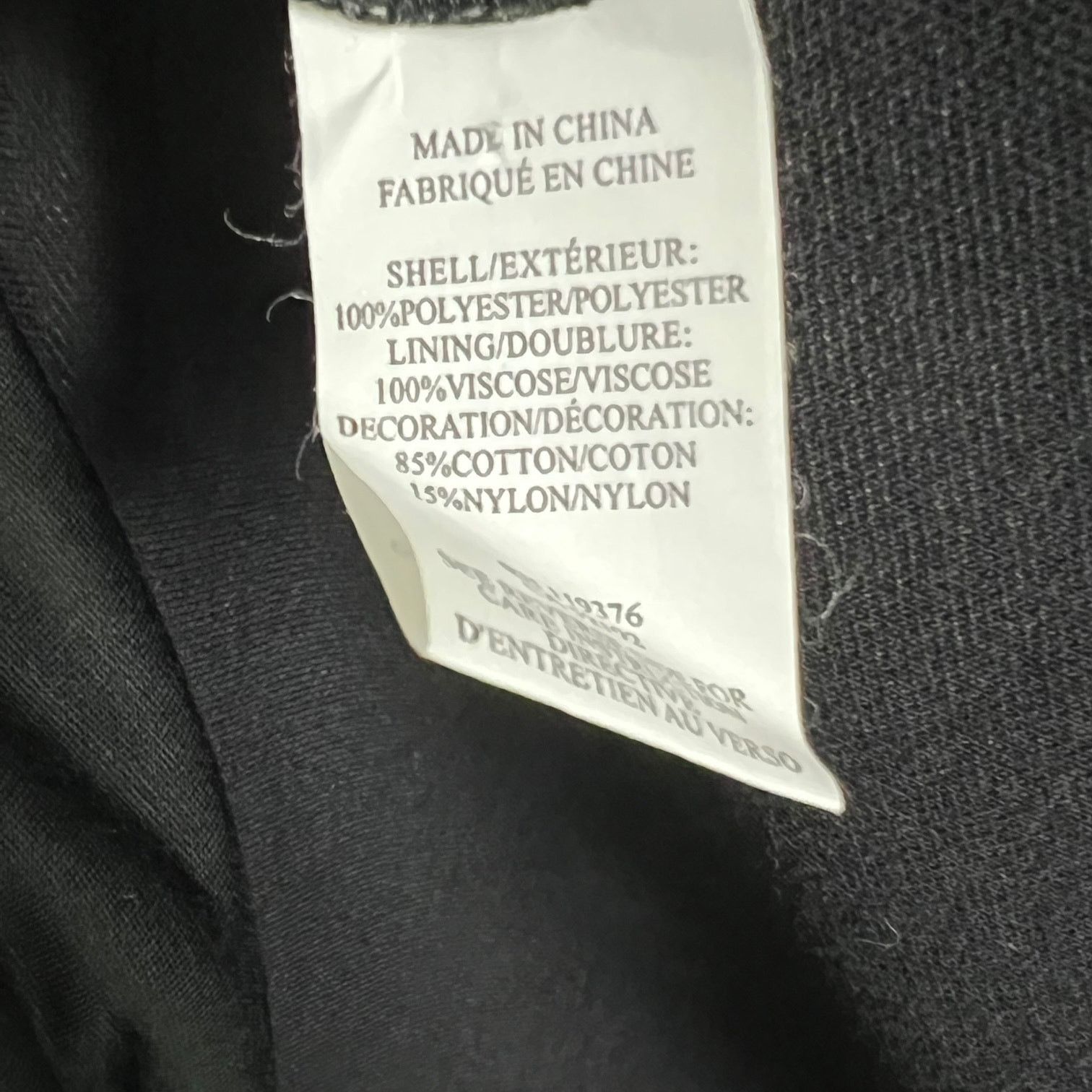Helmut Lang Men's Helmut Lang Quilted Front Black Sweatshirt F09HM514 Size US M / EU 48-50 / 2 - 6 Thumbnail
