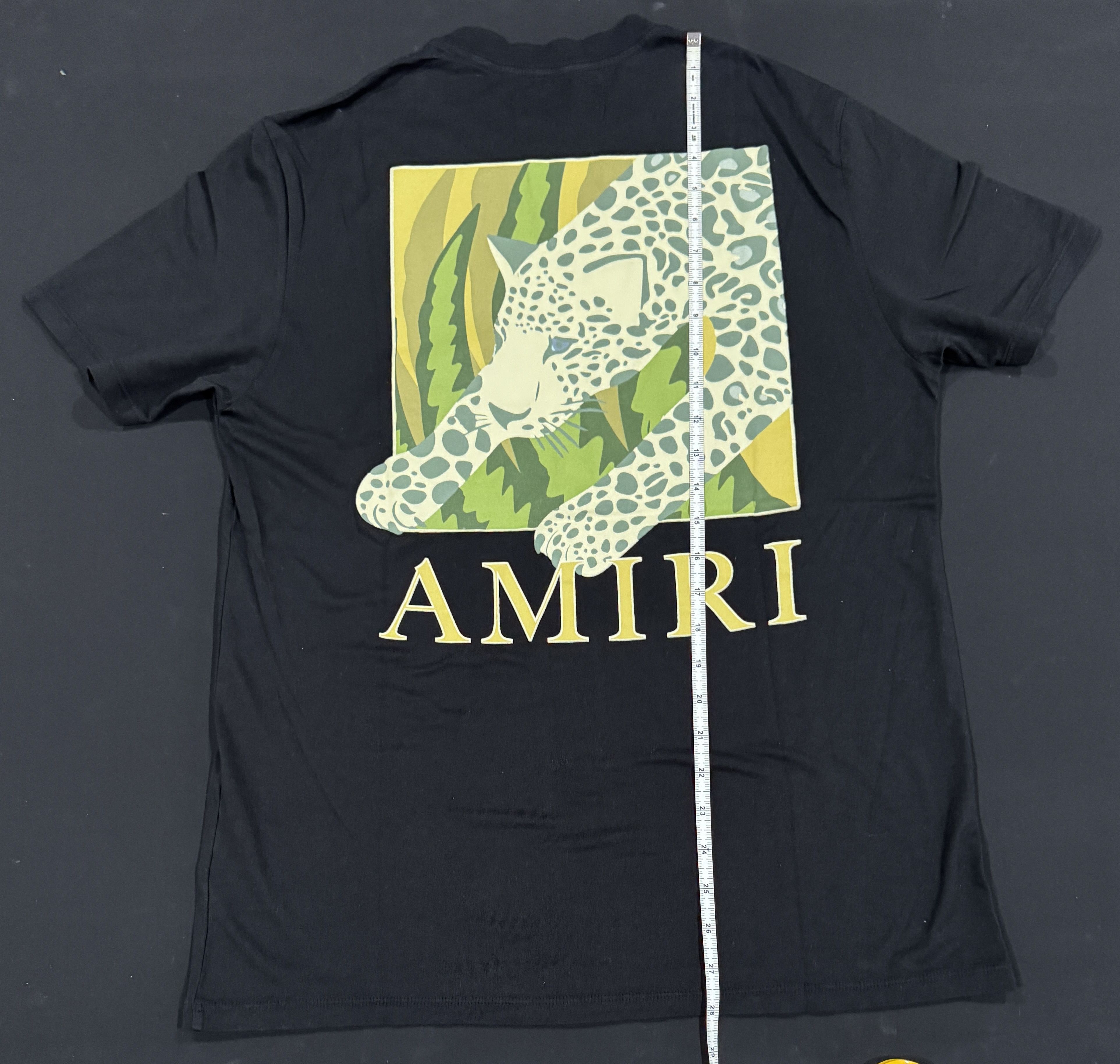 Amiri AMIRI LEOPARD PRINT T-SHIRT SIZE XS Size US XS / EU 42 / 0 - 5 Thumbnail