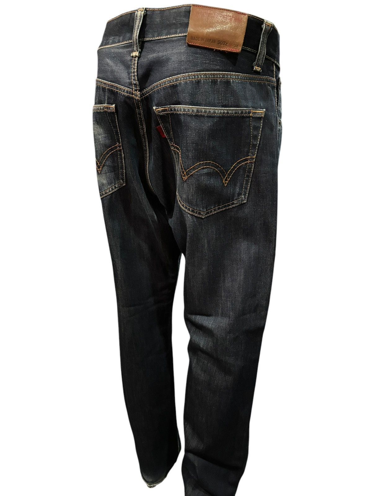 Edwin × Japanese Brand Vintage Y2k Edwin 503Z Faded Straight Cut Jeans Size US 36 / EU 52 - 9 Thumbnail