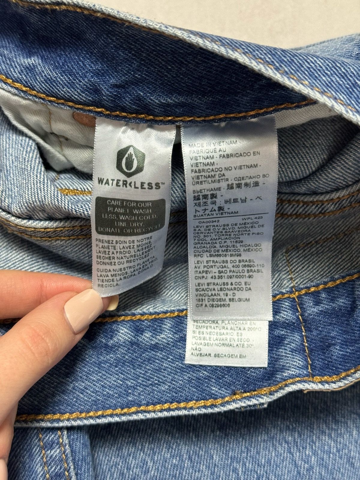 Levi's × Levi's Vintage Clothing Vintage Levis 501 Jeans Denim Pants Straight w38 l32 Y2K 90s Size US 38 / EU 54 - 11 Thumbnail