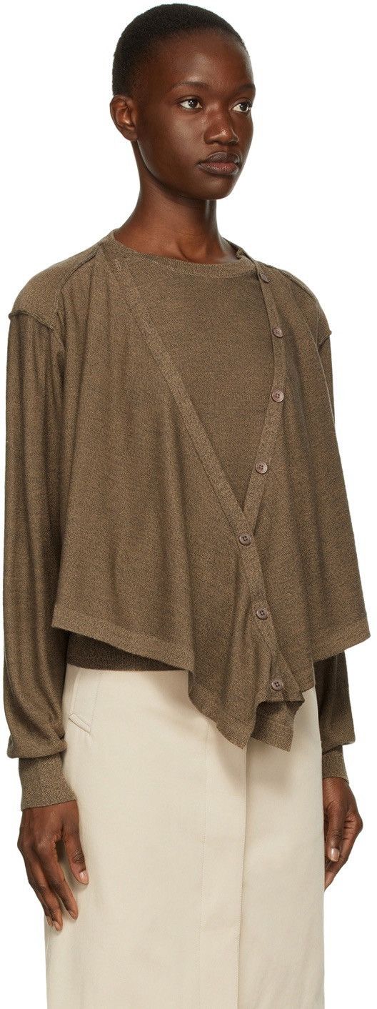 Lemaire Lemaire - Double Layer - Cardigan Size S / US 4 / IT 40 - 2 Thumbnail