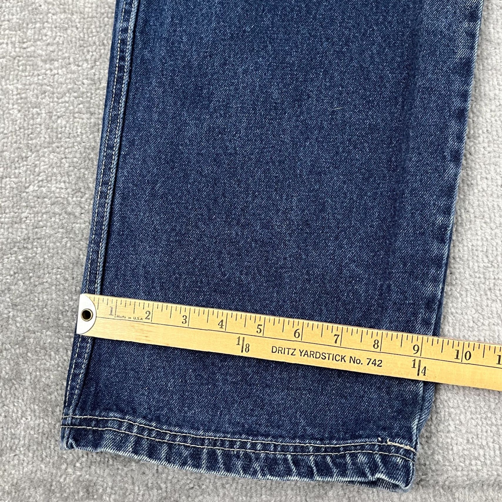 Fubu VINTAGE FUBU Jeans Mens 36 x 32 Straight Blue Denim Cargo Skater Hip Hop Y2K Mens Size US 36 / EU 52 - 7 Thumbnail