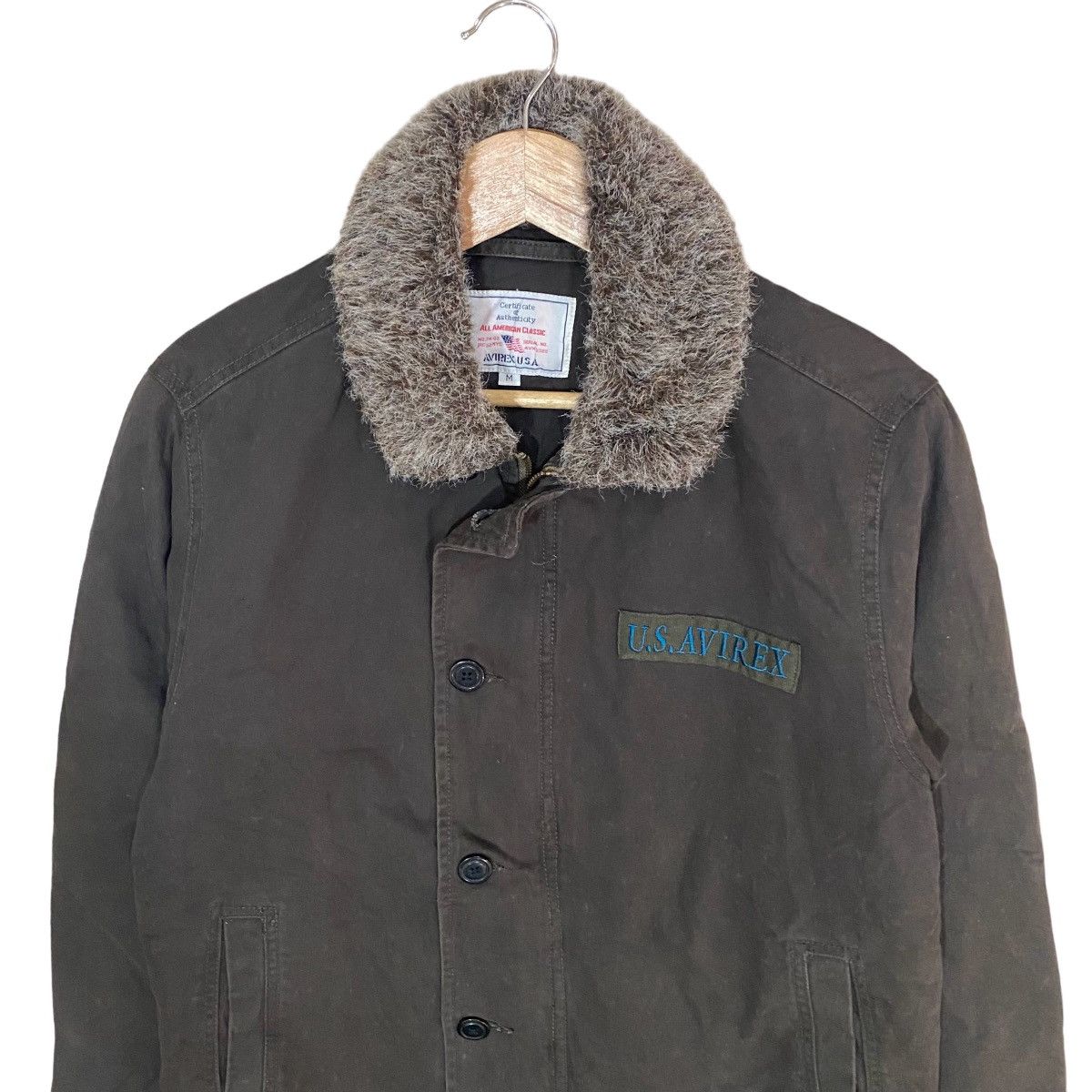 Avirex × Vintage 🔥VINTAGES U.S AVIREX USN SHERPA DECK JACKET Size US S / EU 44-46 / 1 - 3 Thumbnail