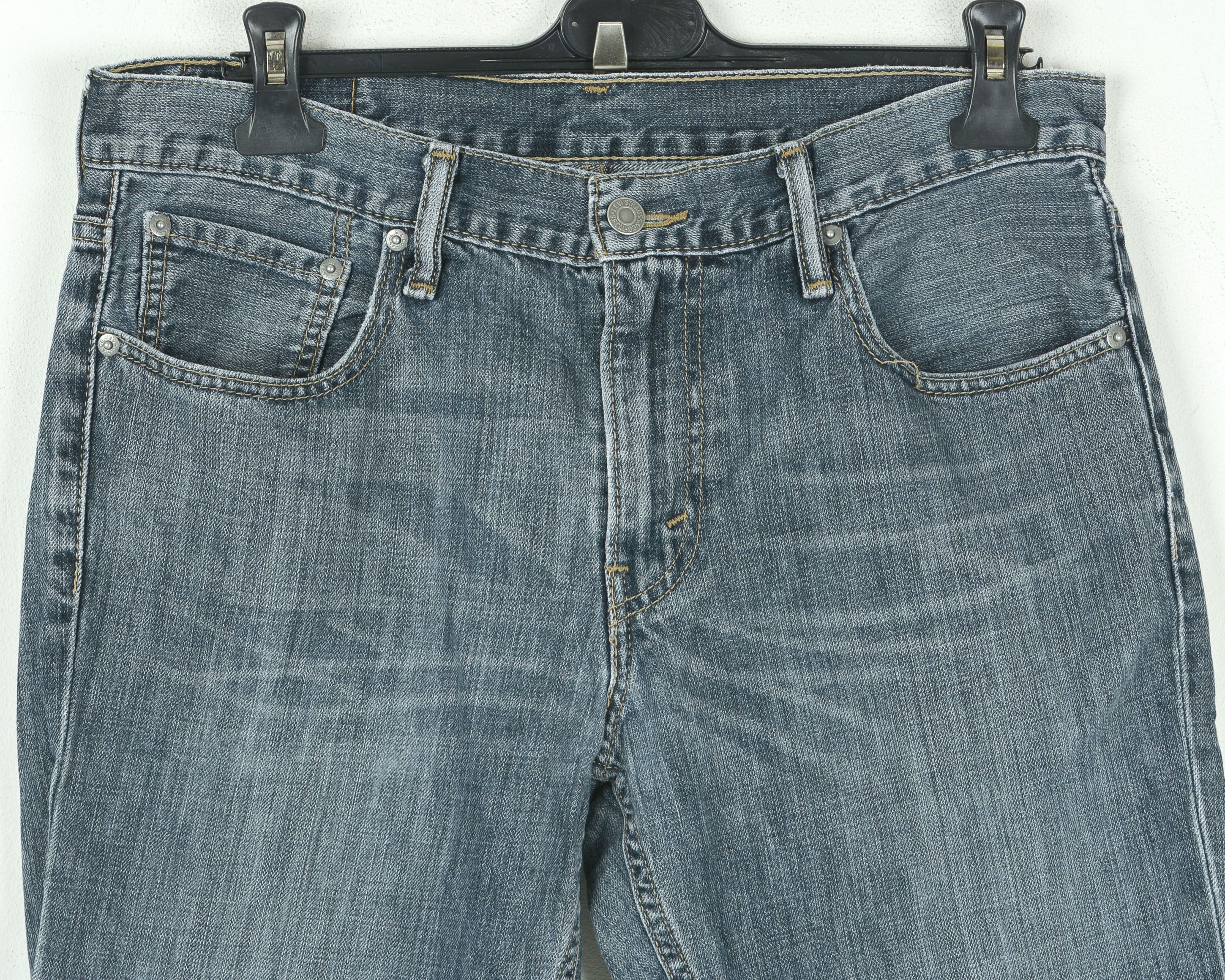 Levi's 511 Men W33 L34 Slim Fit Straight Jeans Denim Pants Trousers Size US 33 - 2 Thumbnail