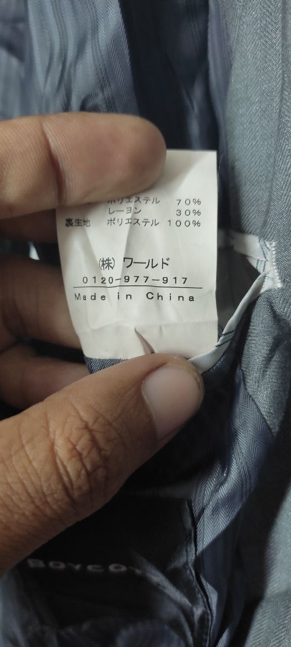 Boycott BOYCOTT BY ISSEY MIYAKE BLAZER COAT JACKET Size M / US 6-8 / IT 42-44 - 9 Thumbnail