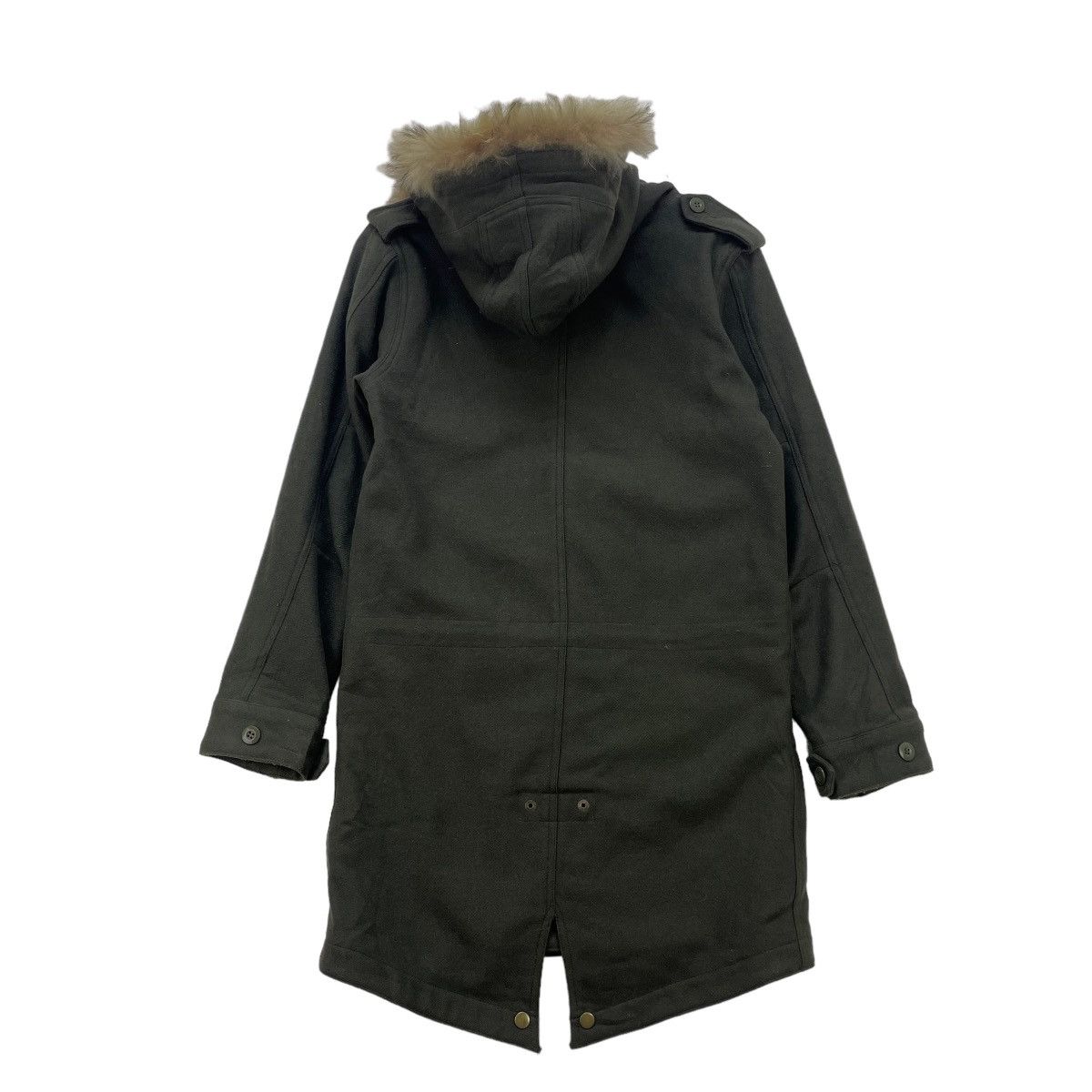 Beams Plus Japanese Brand Beams Parka Faux Fur Hoodie Jacket Size US S / EU 44-46 / 1 - 2 Thumbnail