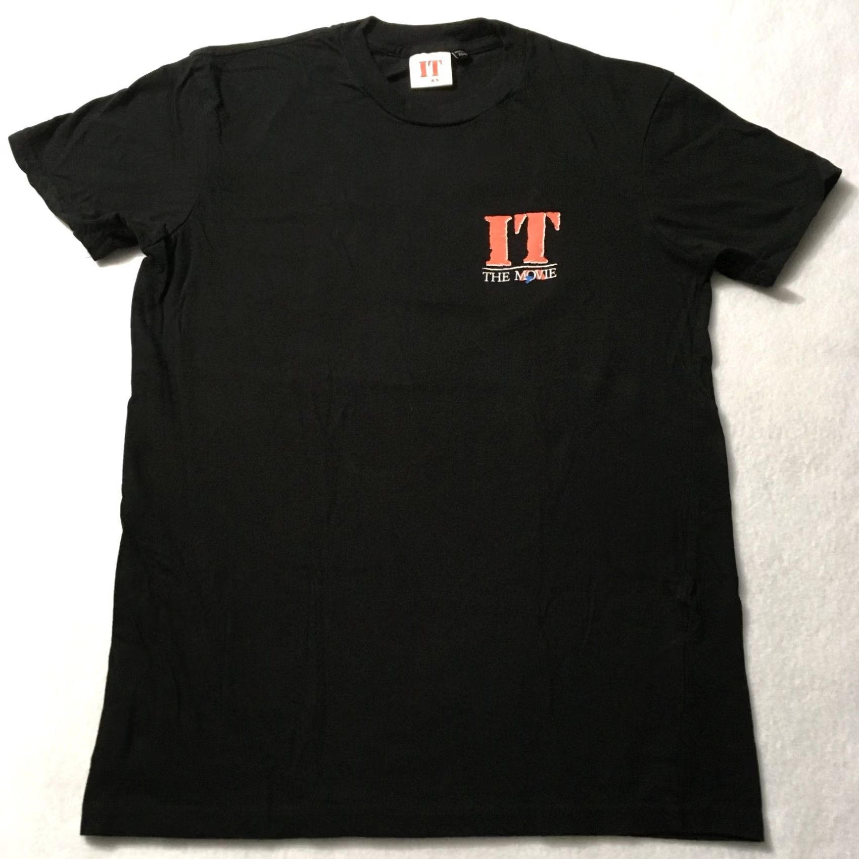Vintage IT The Movie Pennywise T-Shirt XS Horror Movie Graphic Tee 90s Mens Size US XS / EU 42 / 0 - 2 Thumbnail