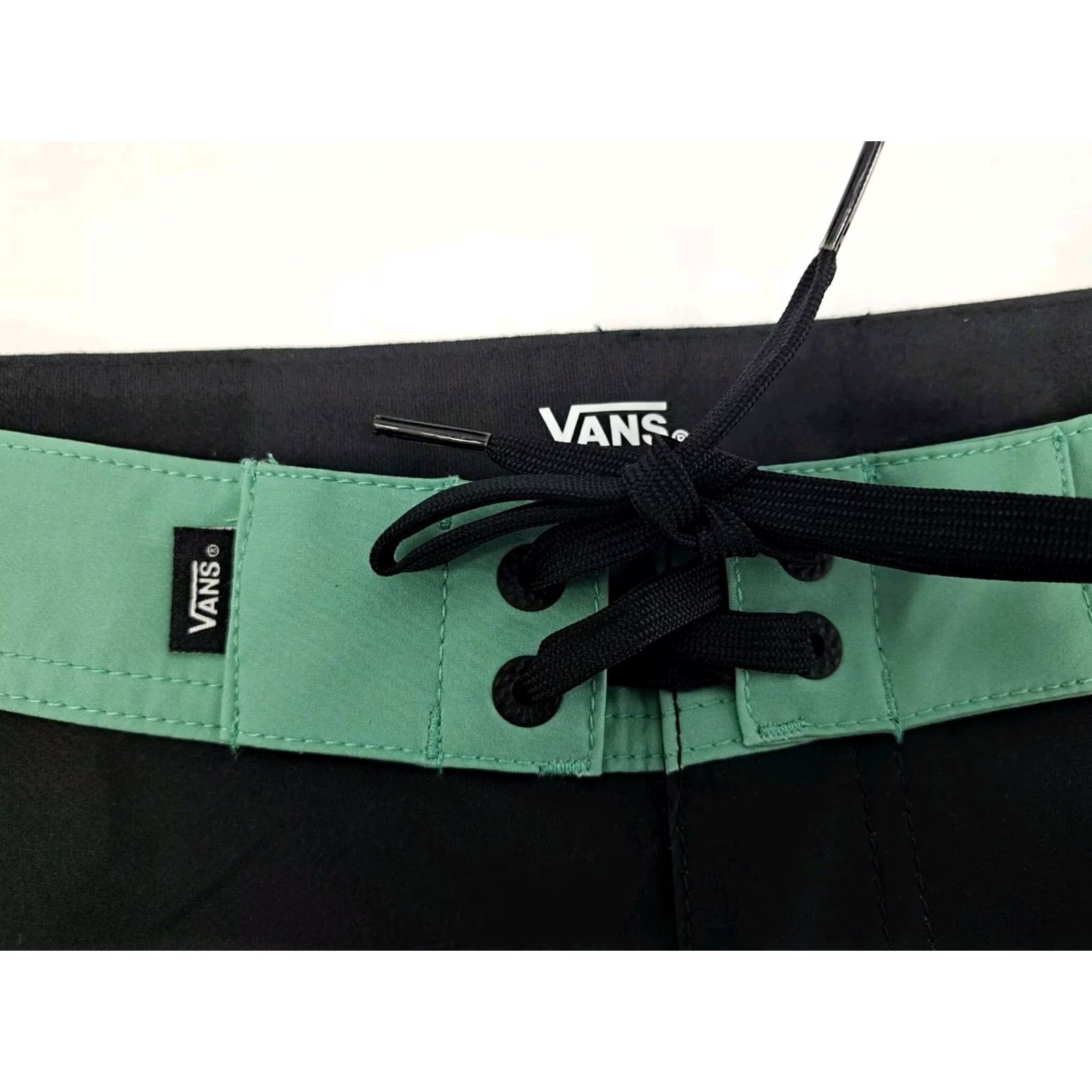 Vans VANS Board Shorts Mens Multicolor Checkered Size 30 Zip Side Pocket Drawstring Quick Dry Size US 30 / EU 46 - 3 Thumbnail