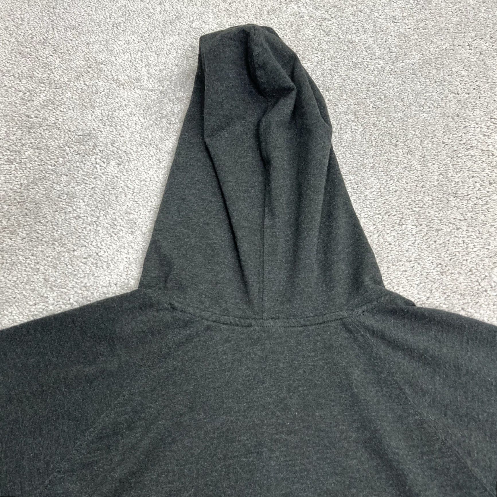 Vintage Homage Hoodie Mens XL Pullover Hooded Shirt Long Sleeve Dark Gray Tri Blend Crew Neck Budget? Size US XL / EU 56 / 4 - 6 Thumbnail