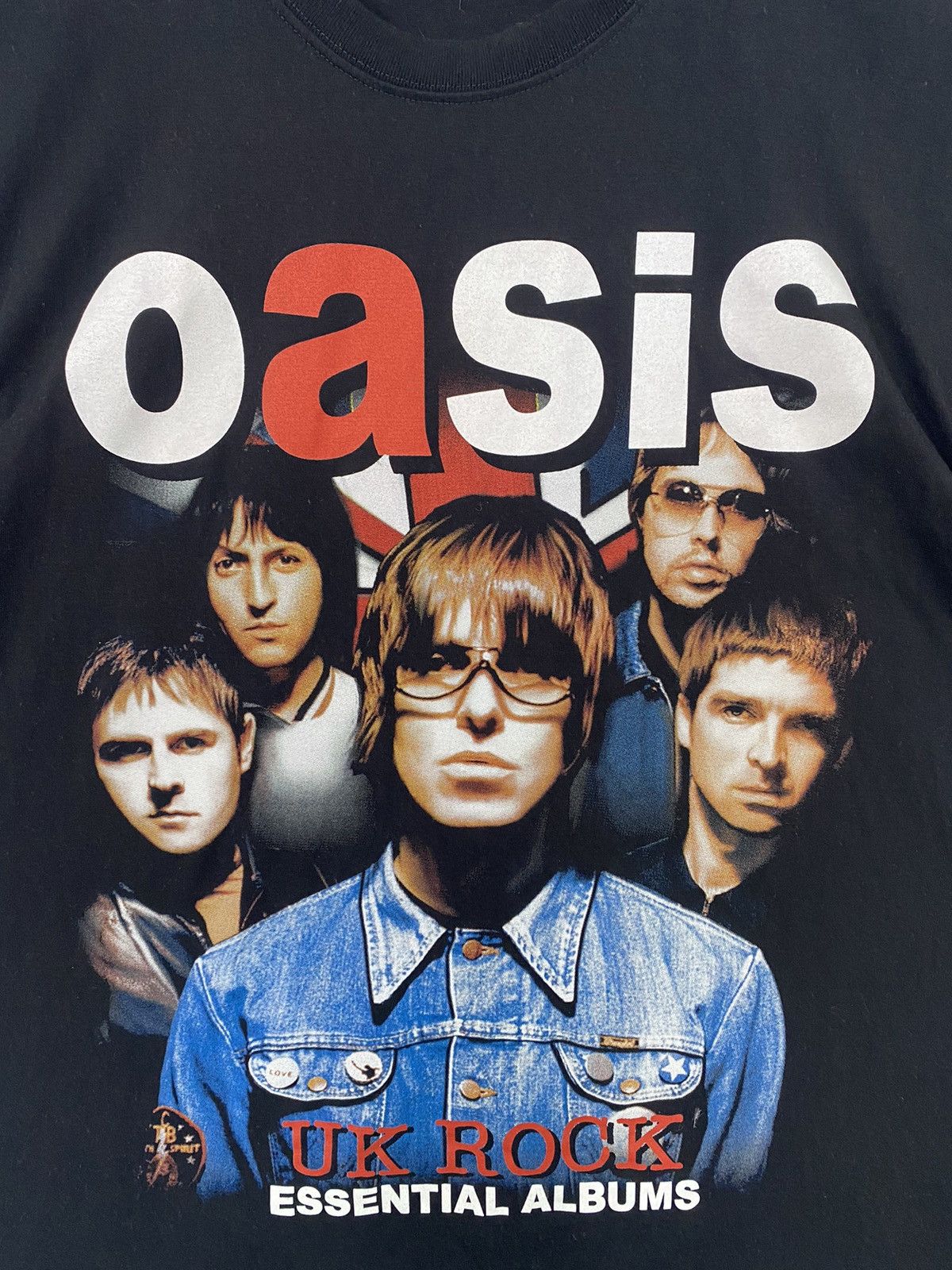 Band Tees 💥OASIS britpop band liam Gallagher UK noel tee shirt Size US L / EU 52-54 / 3 - 4 Thumbnail