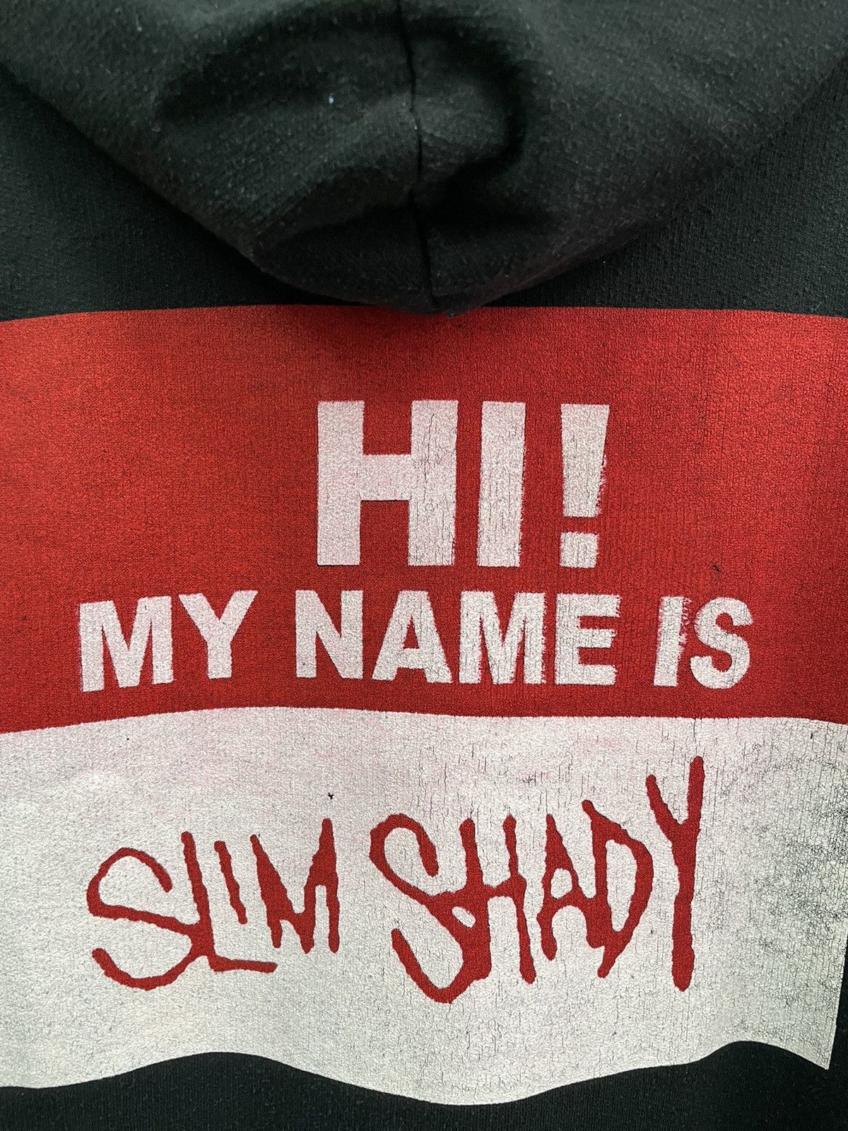 Eminem × Rap Tees × Vintage Vintage Eminem Hoodie slim shady (50 cent Tupac wutang) Size US L / EU 52-54 / 3 - 3 Thumbnail