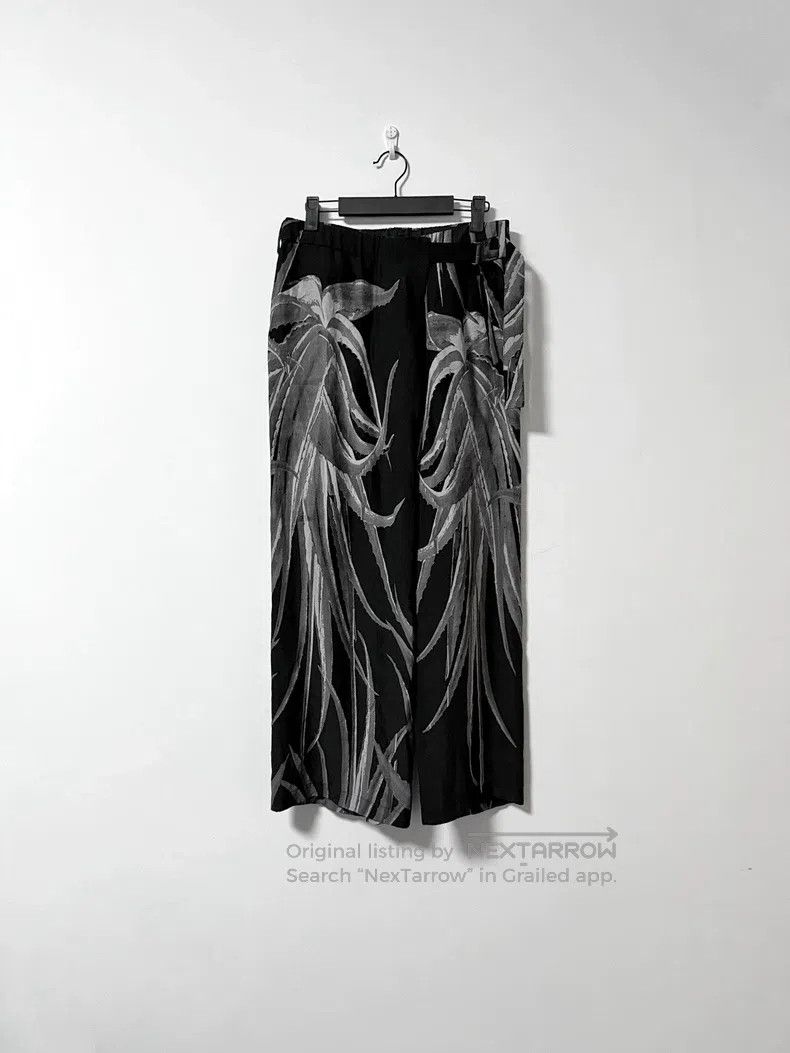 Yohji Yamamoto Yohji Yamamoto size 1 Cropped Silk Floral Wide Leg Kendo Pa Size US 28 / EU 44 - 1 Thumbnail