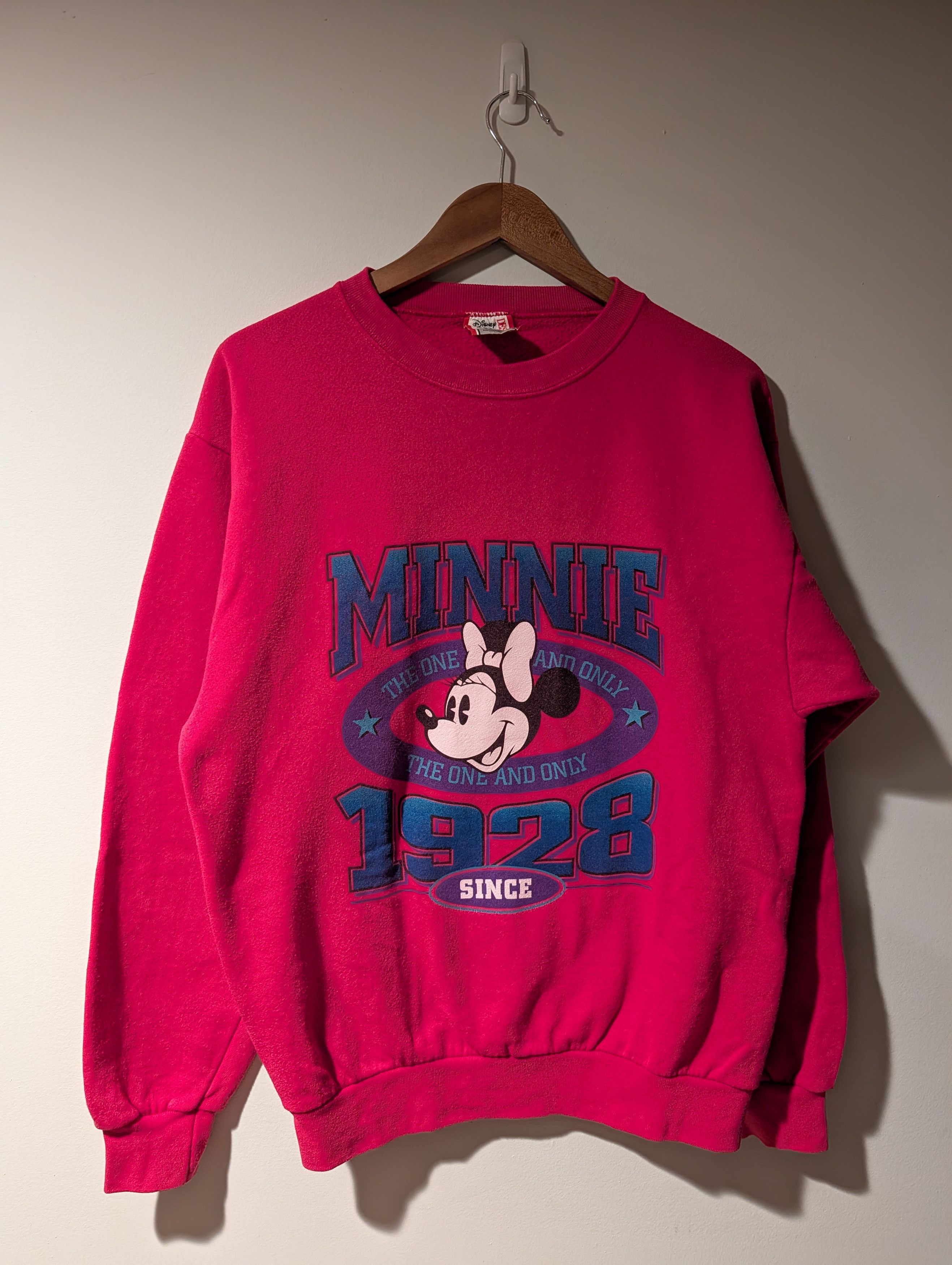 Disney Vintage 90s Disney Minnie Mouse The One and Only Sweatshirt Size L / US 10 / IT 46 - 1 Thumbnail