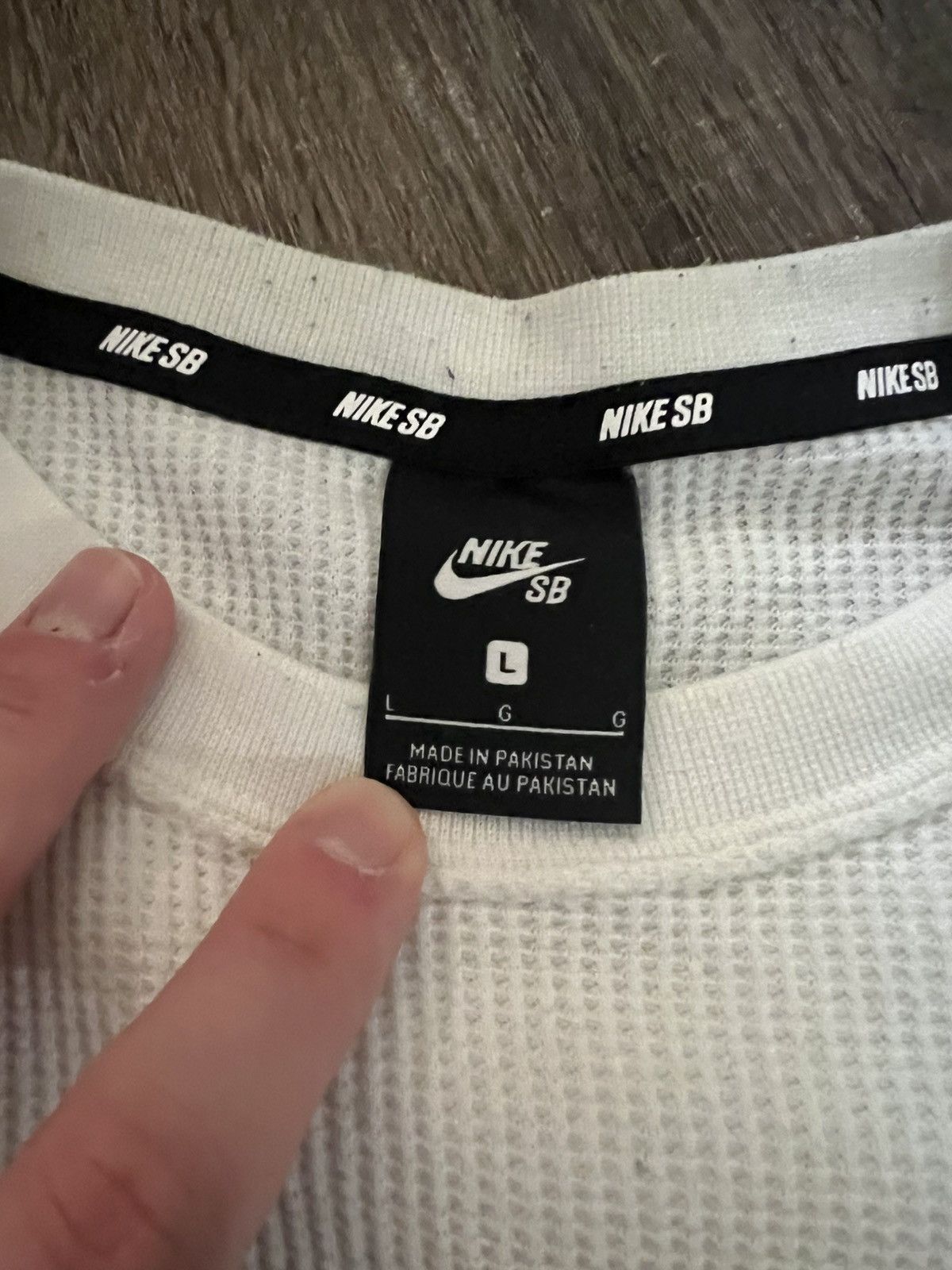 Nike Nike SB Orange Label Waffle Knit Size US L / EU 52-54 / 3 - 4 Thumbnail