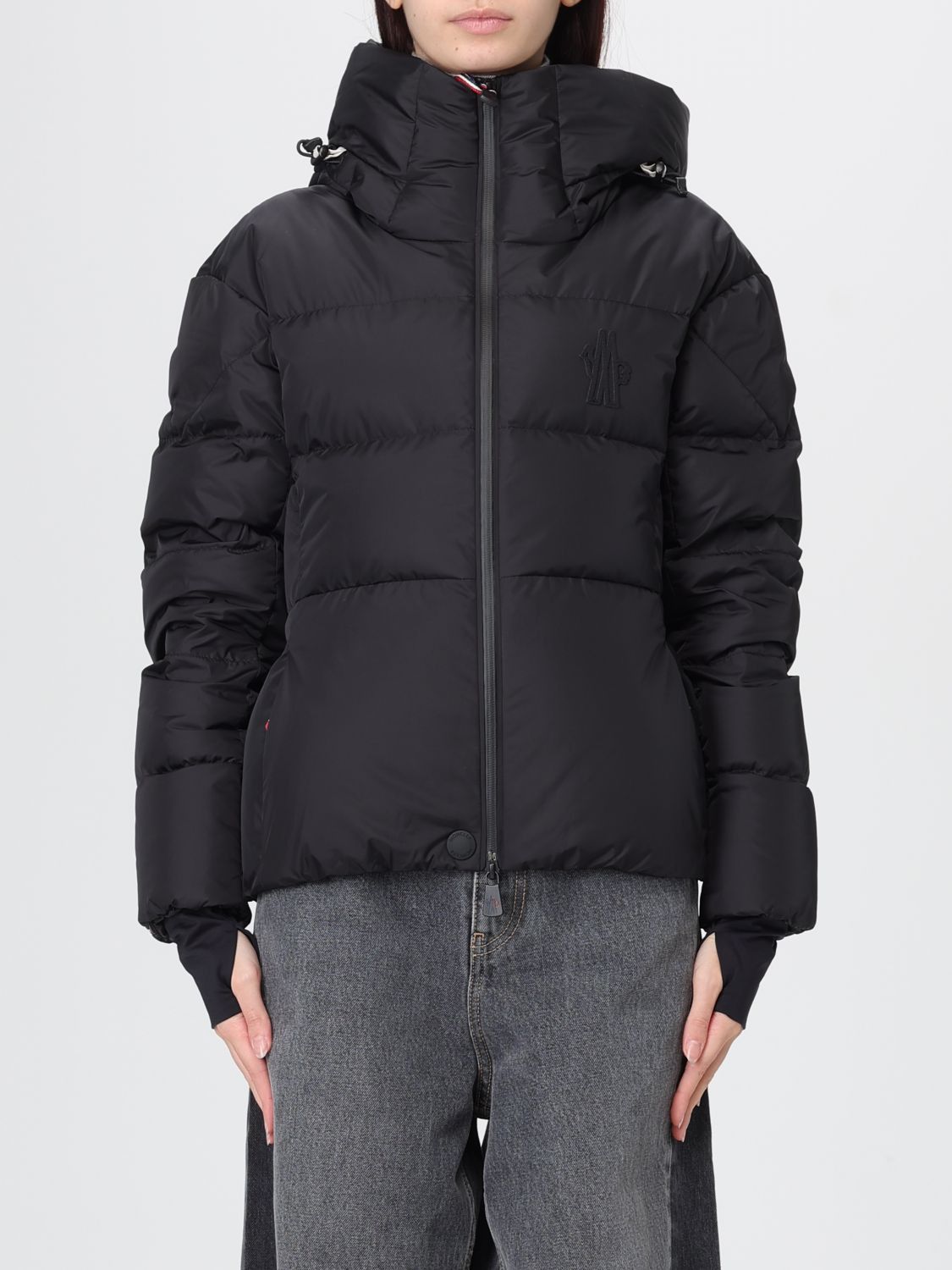 Moncler Moncler Jacket Woman Black Size L / US 10 / IT 46 - 1 Preview